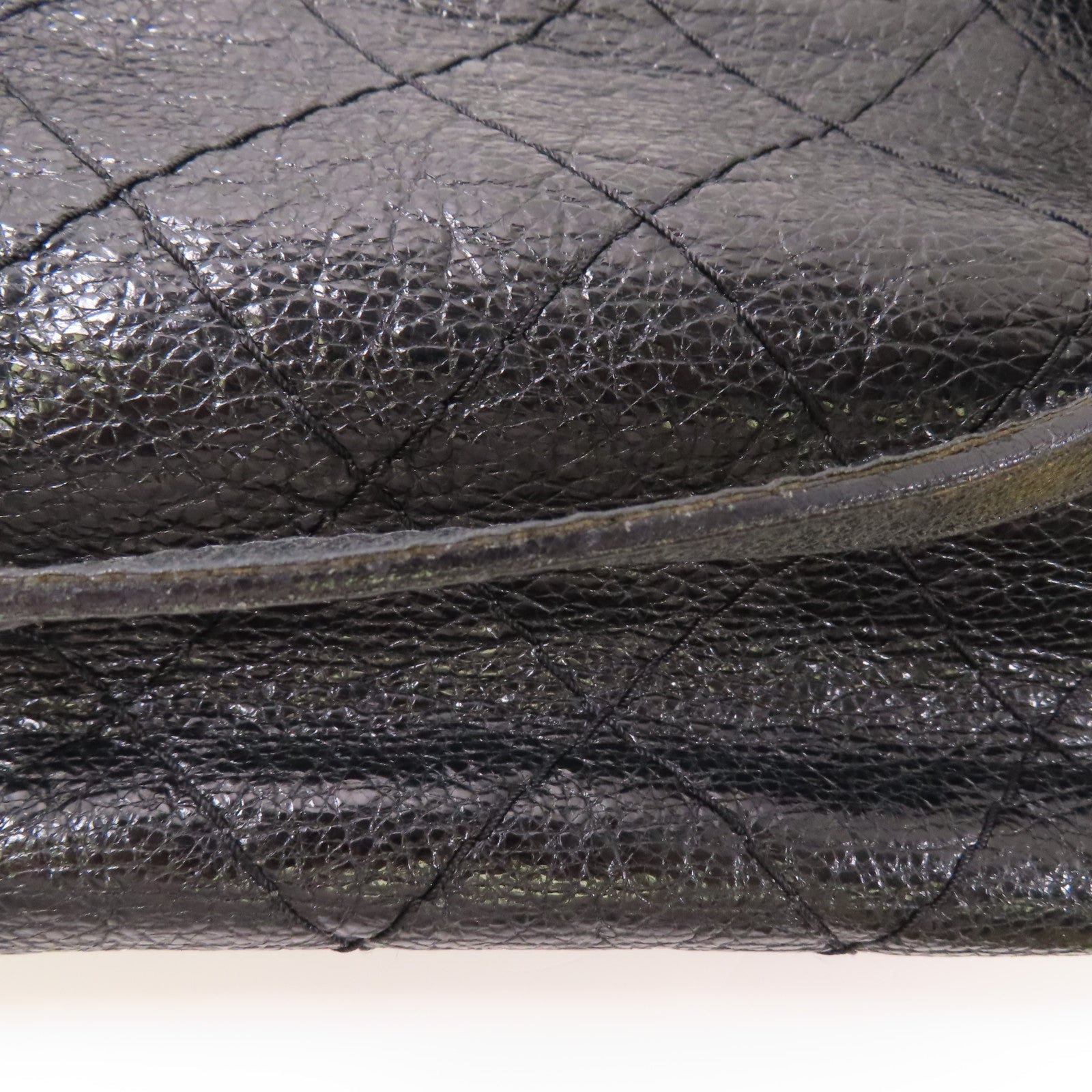 CHANEL 【激減優惠】牛皮皮革Shoulder Bag銀扣肩背袋