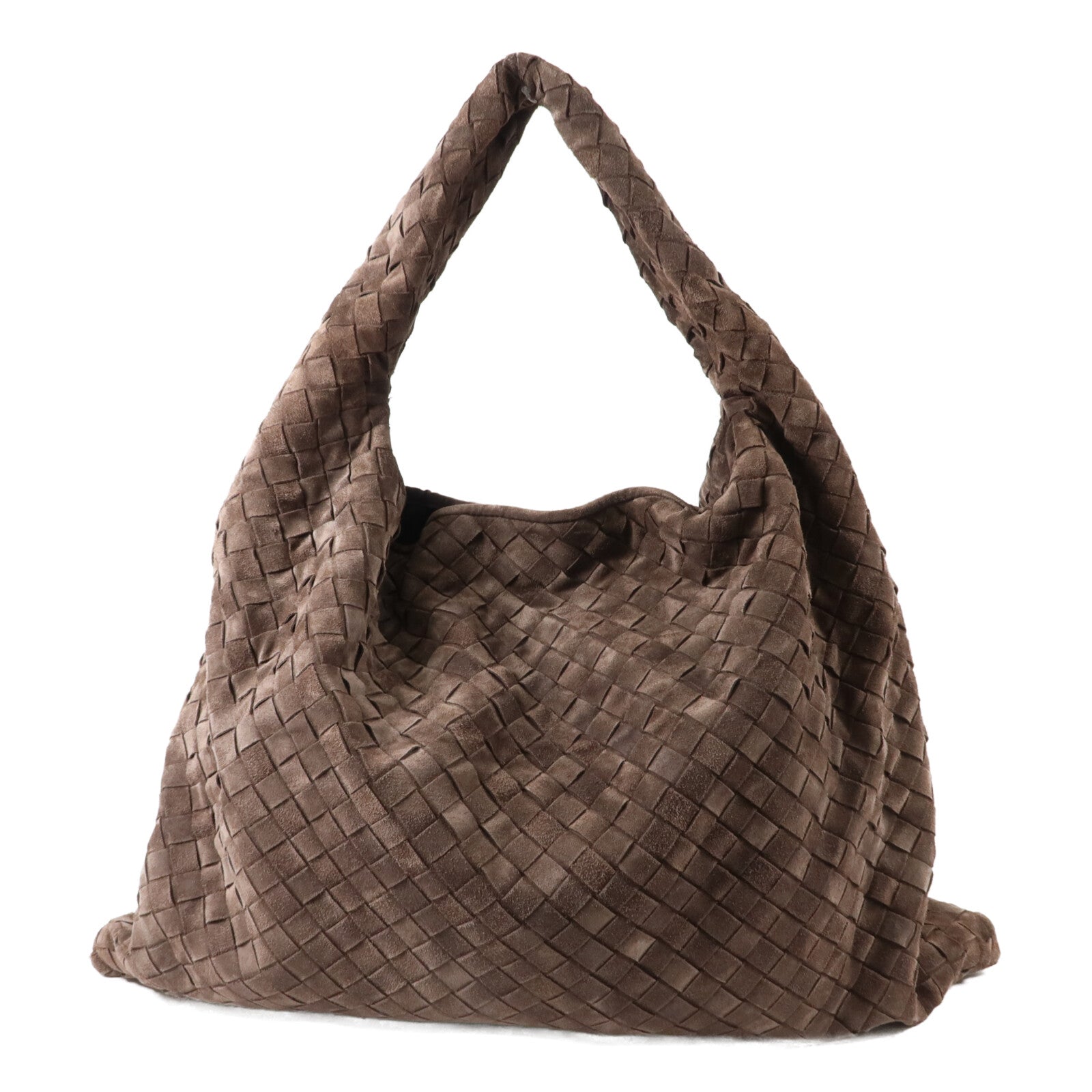 BOTTEGA VENETA 麂皮皮革Hop Large肩背袋