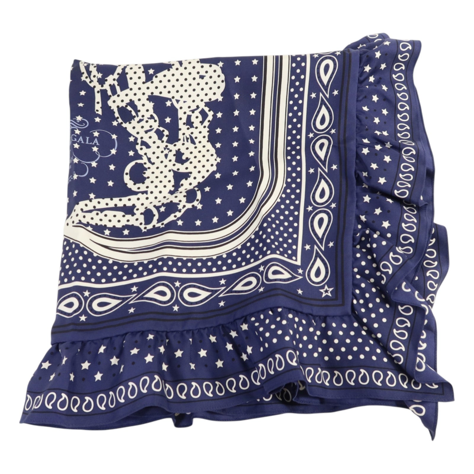 HERMES 絲質Carre 70 Brides De Gala Scarf絲巾