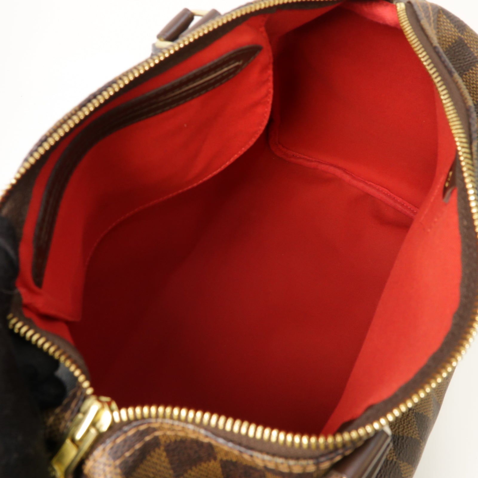 LOUIS VUITTON 【激減優惠】Damier Speedy 30金扣手挽袋啡色