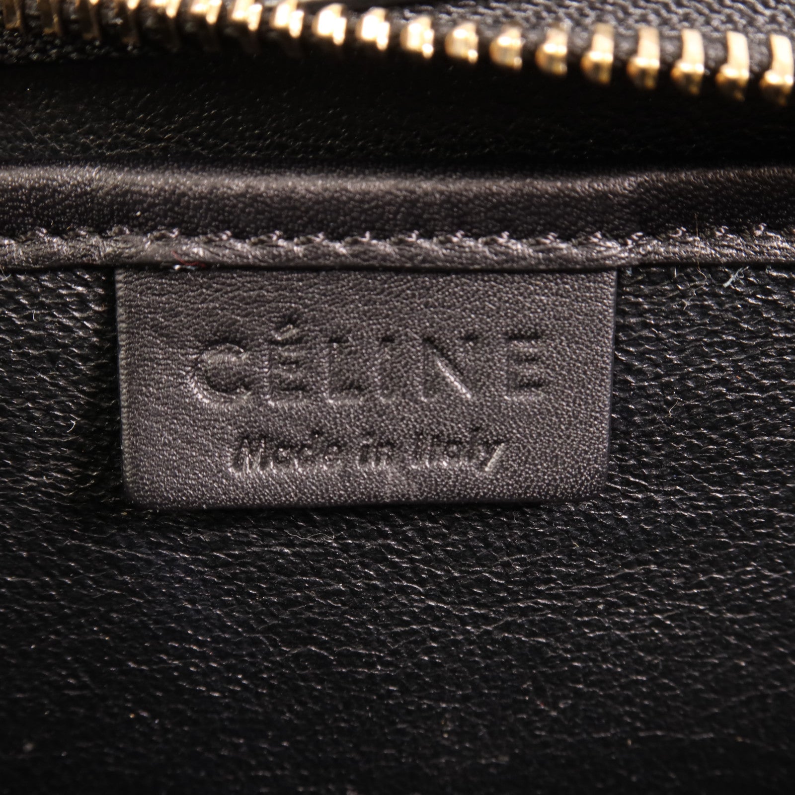 CELINE 牛皮皮革Nano Luggage金扣手挽肩背兩用袋