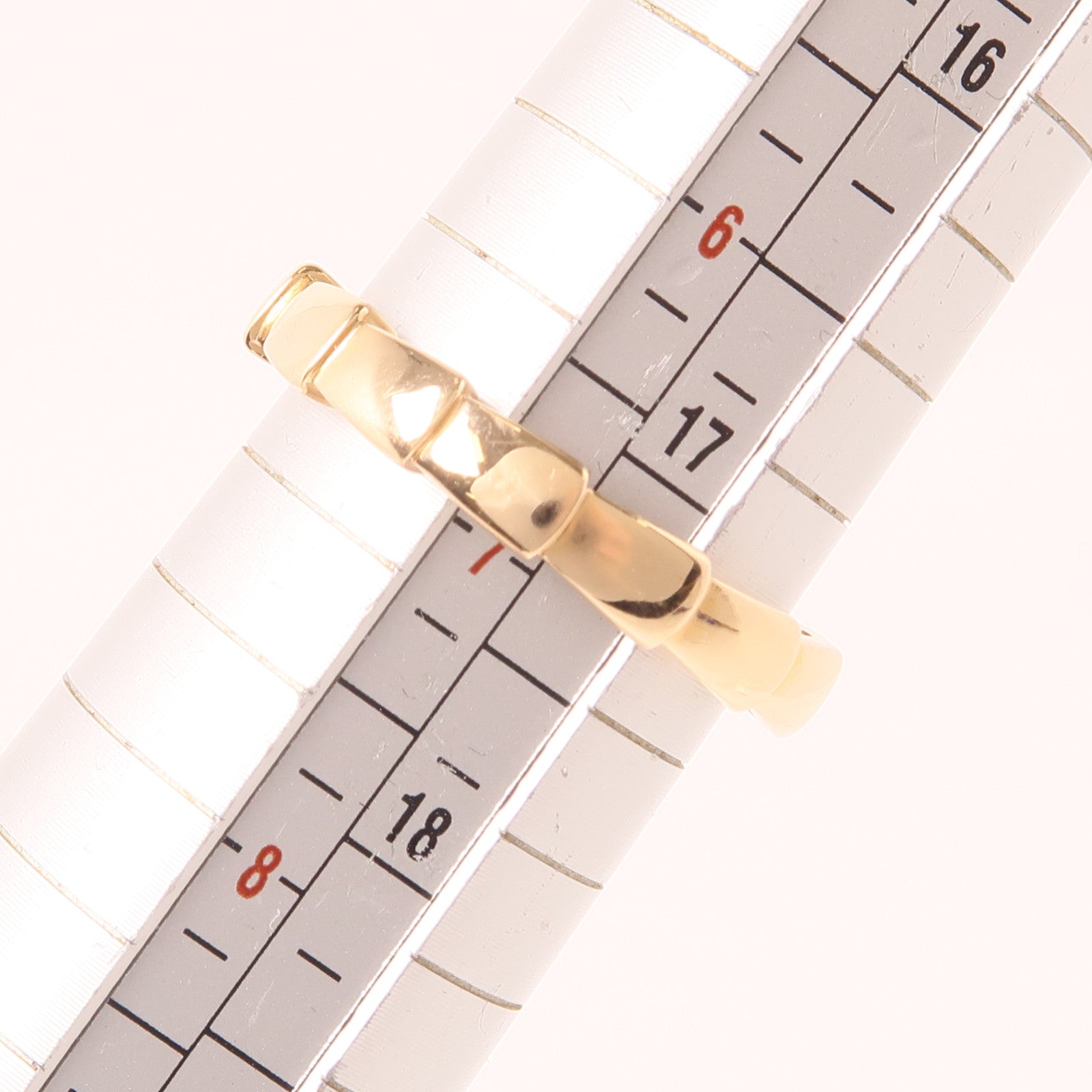 BVLGARI 18K玫瑰金Serpenti Ring戒指Bvlgari#54/US#6.75