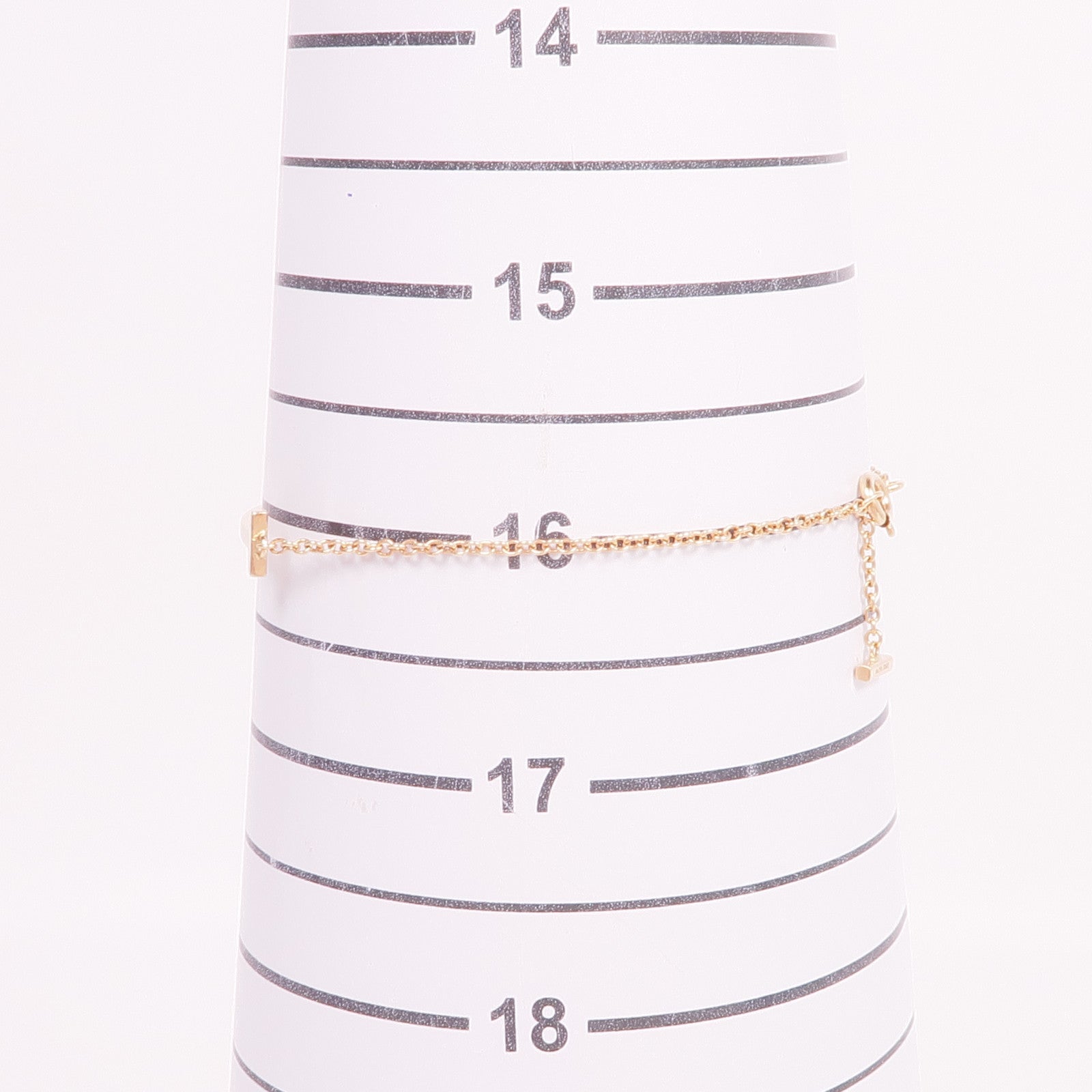 TIFFANY＆CO 18K玫瑰金T Smile Bracelet手鏈