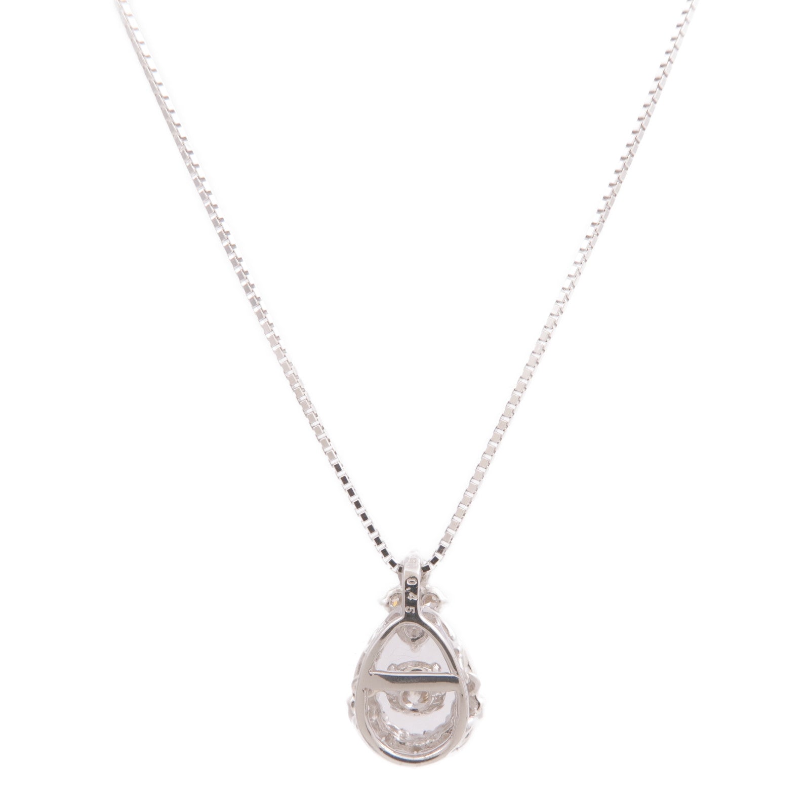 JEWELRY 【激減優惠】18K白金Diamond Necklace鑽石項鍊
