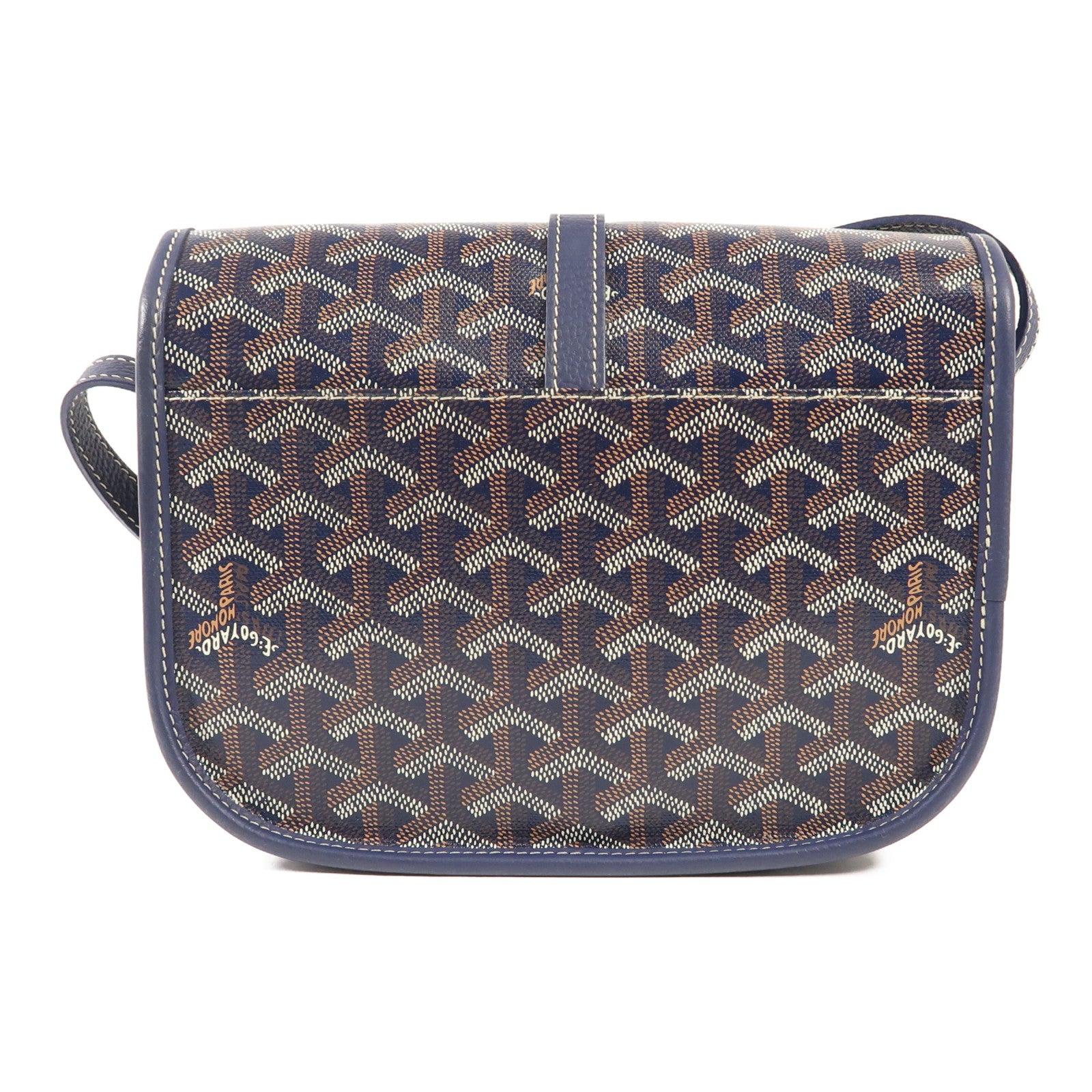 GOYARD 【激減優惠】帆布Belvedere PM銀扣肩背袋