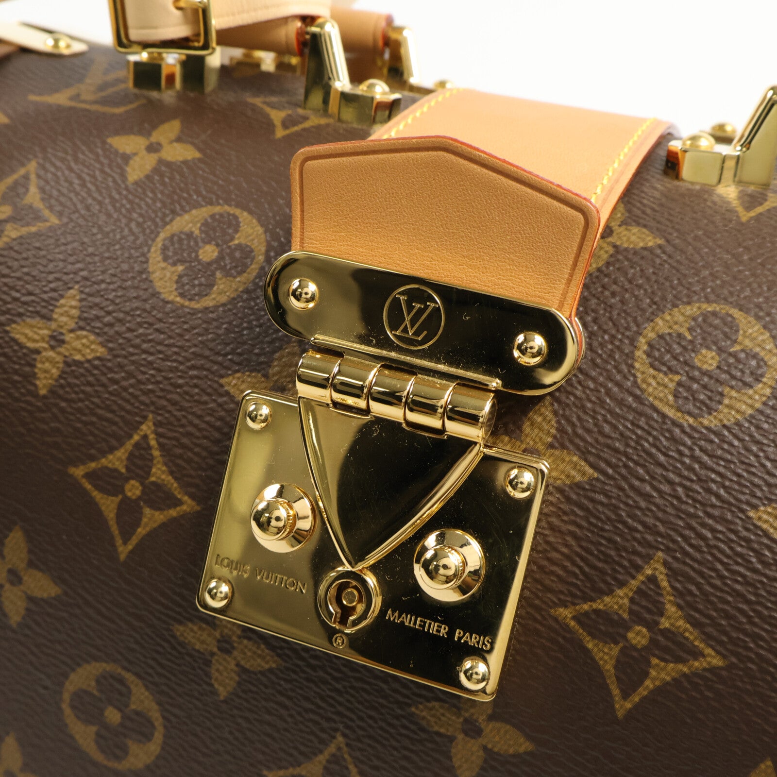 LOUIS VUITTON Monogram Speedy Trunk手挽袋