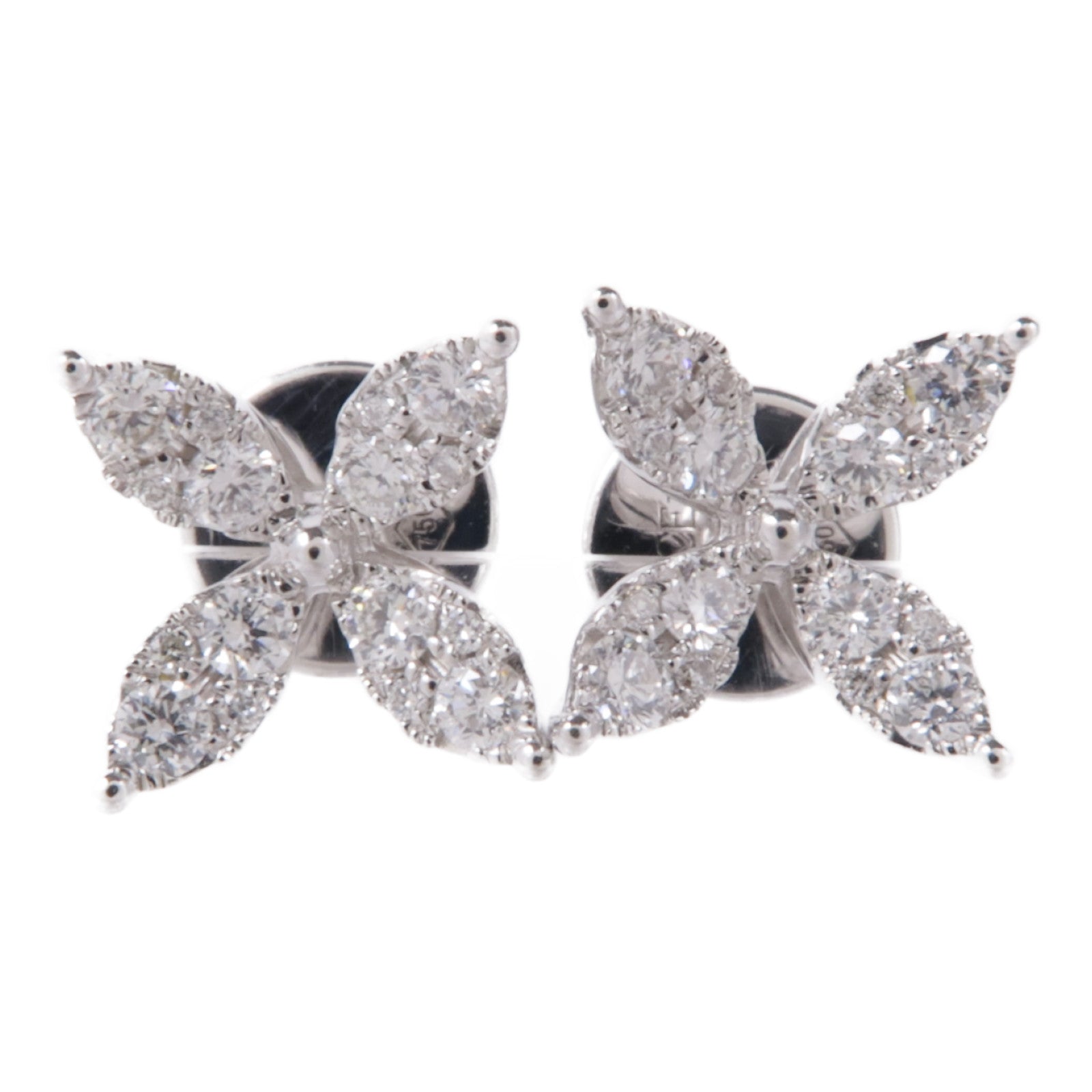 JEWELRY【激減優惠】 18K白金Diamond Earrings鑽石耳環