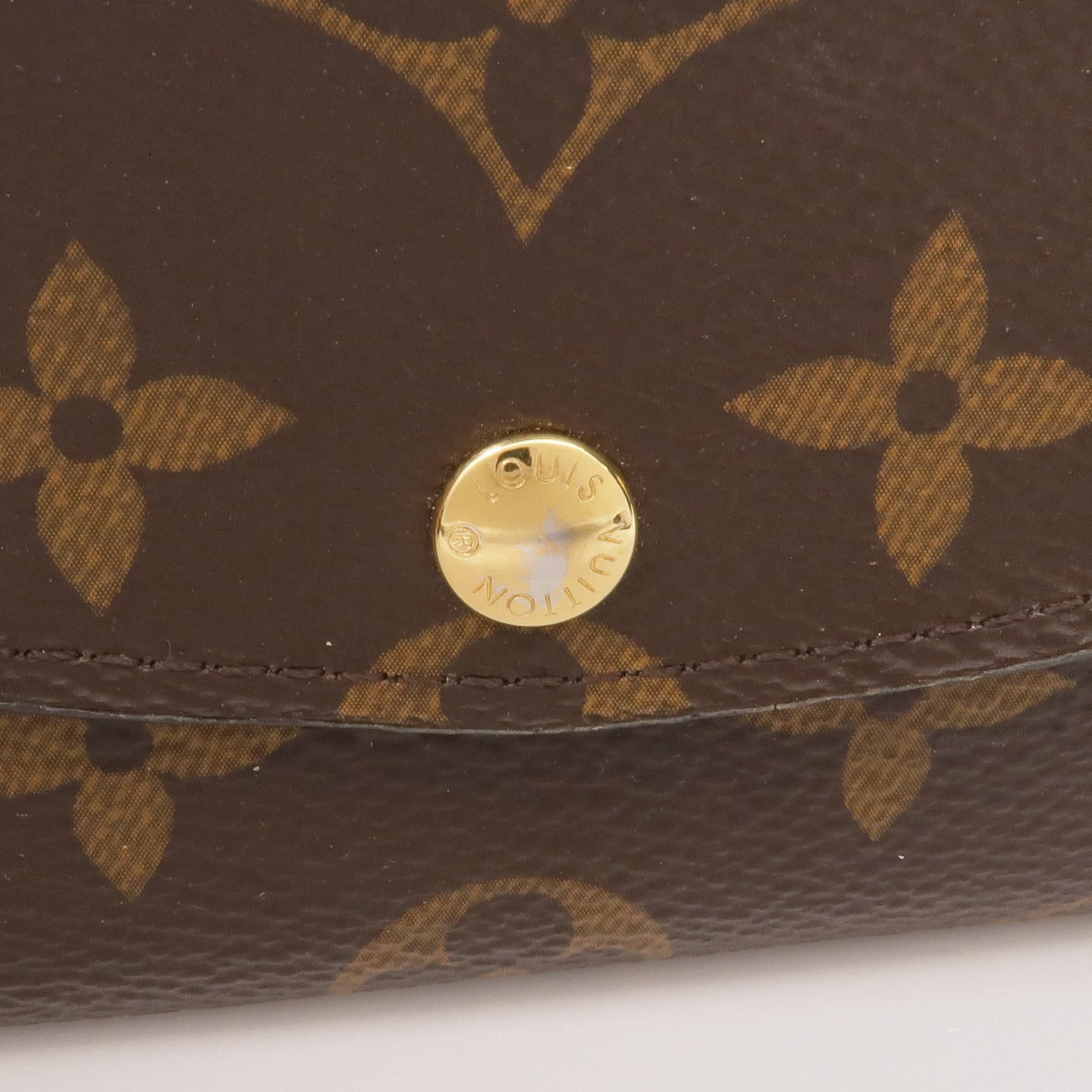 LOUIS VUITTON Monogram Rosalie Coin Purse金扣零錢包