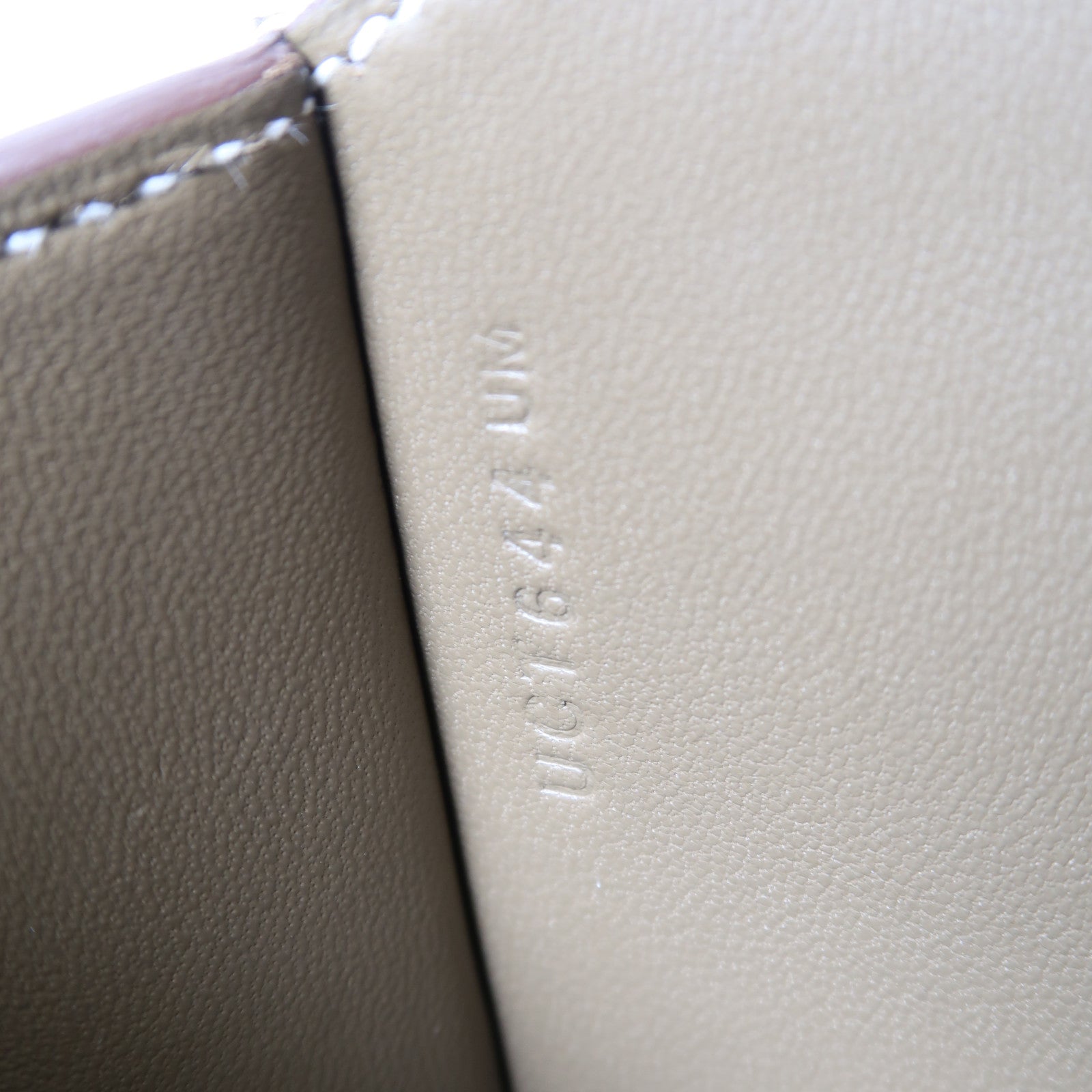 HERMES Epsom皮革Della Cavallerie銀扣肩背袋Etoupe大象灰色