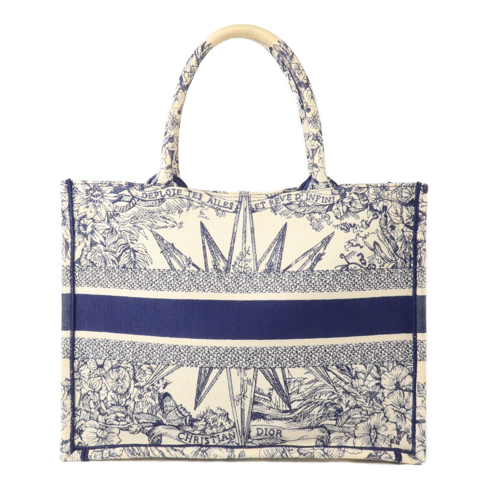 Dior 帆布Book Tote Medium手挽袋