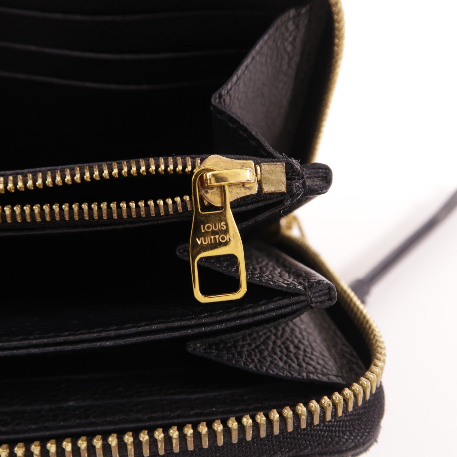 LOUIS VUITTON Monogram Empreinte Long Wallet金扣長錢包