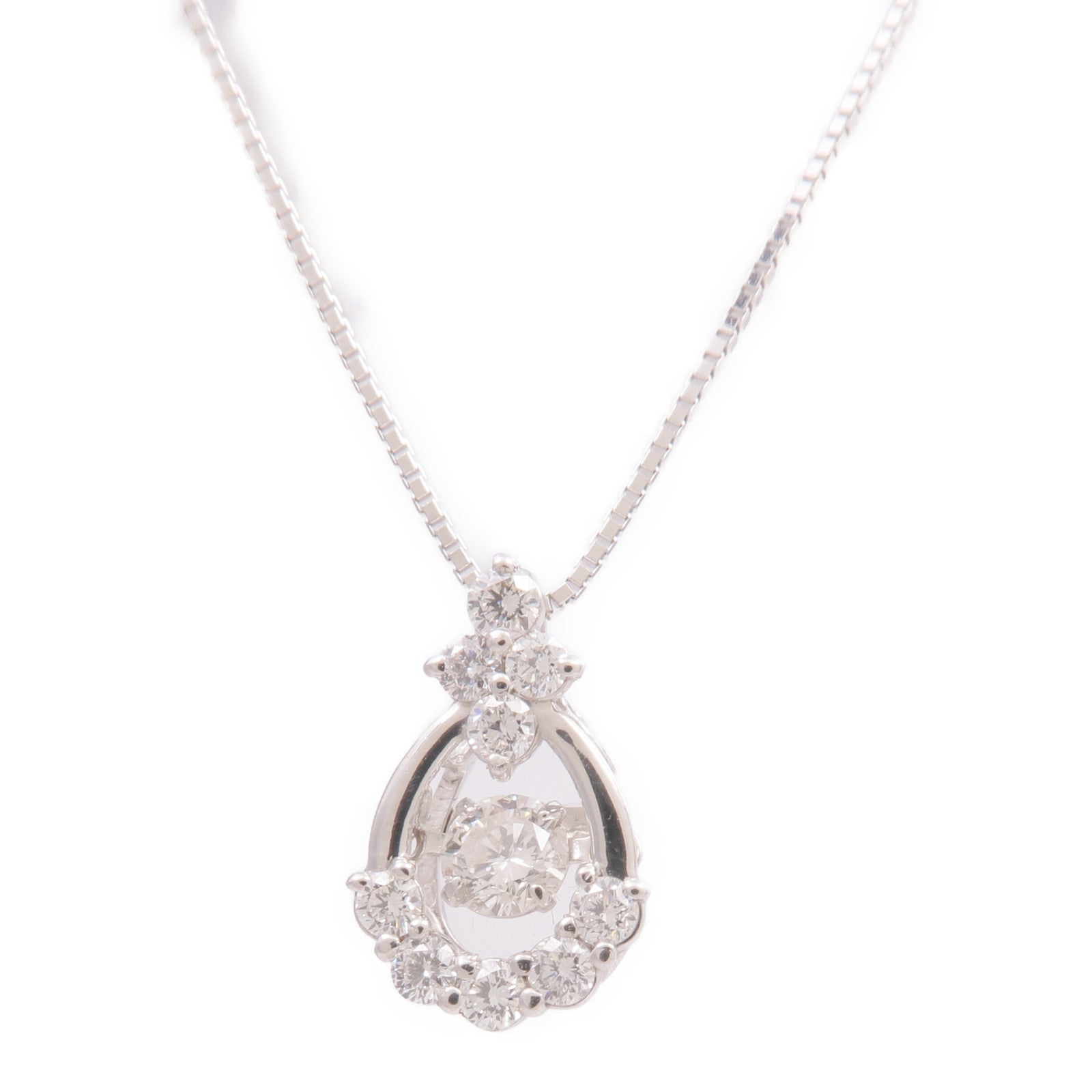 JEWELRY 【激減優惠】18K白金Diamond Necklace鑽石項鍊
