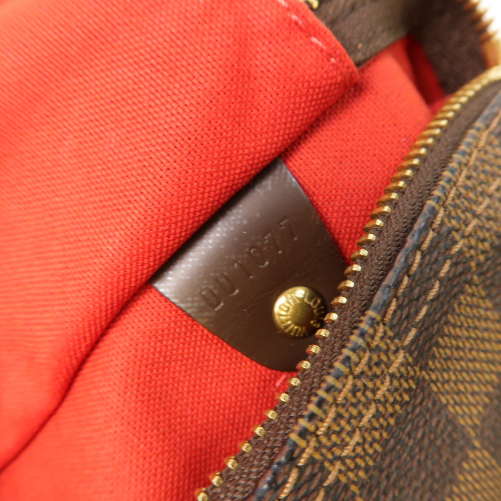 LOUIS VUITTON 【激減優惠】Damier Speedy 30金扣手挽袋啡色