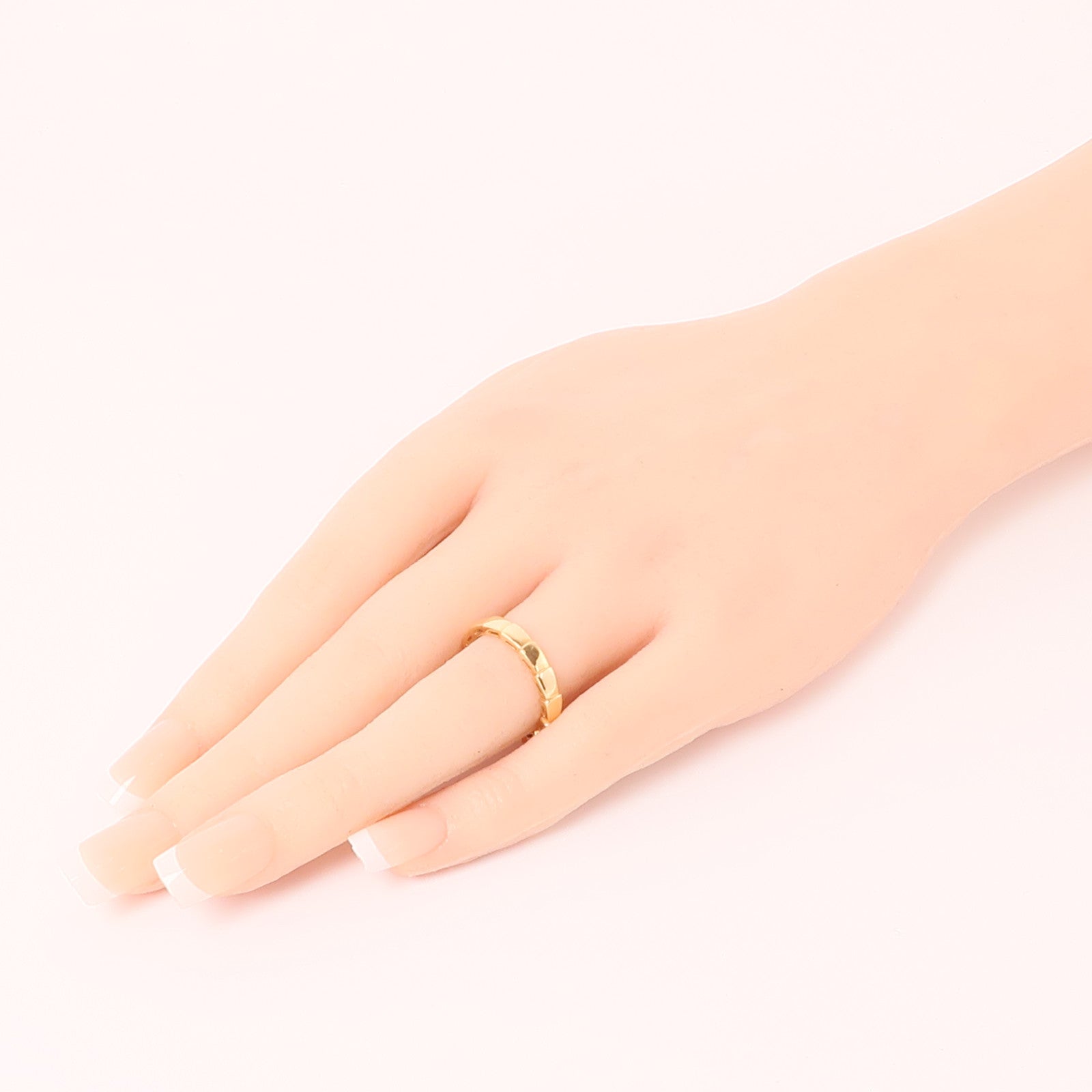 BVLGARI 18K玫瑰金Serpenti Ring戒指Bvlgari#54/US#6.75