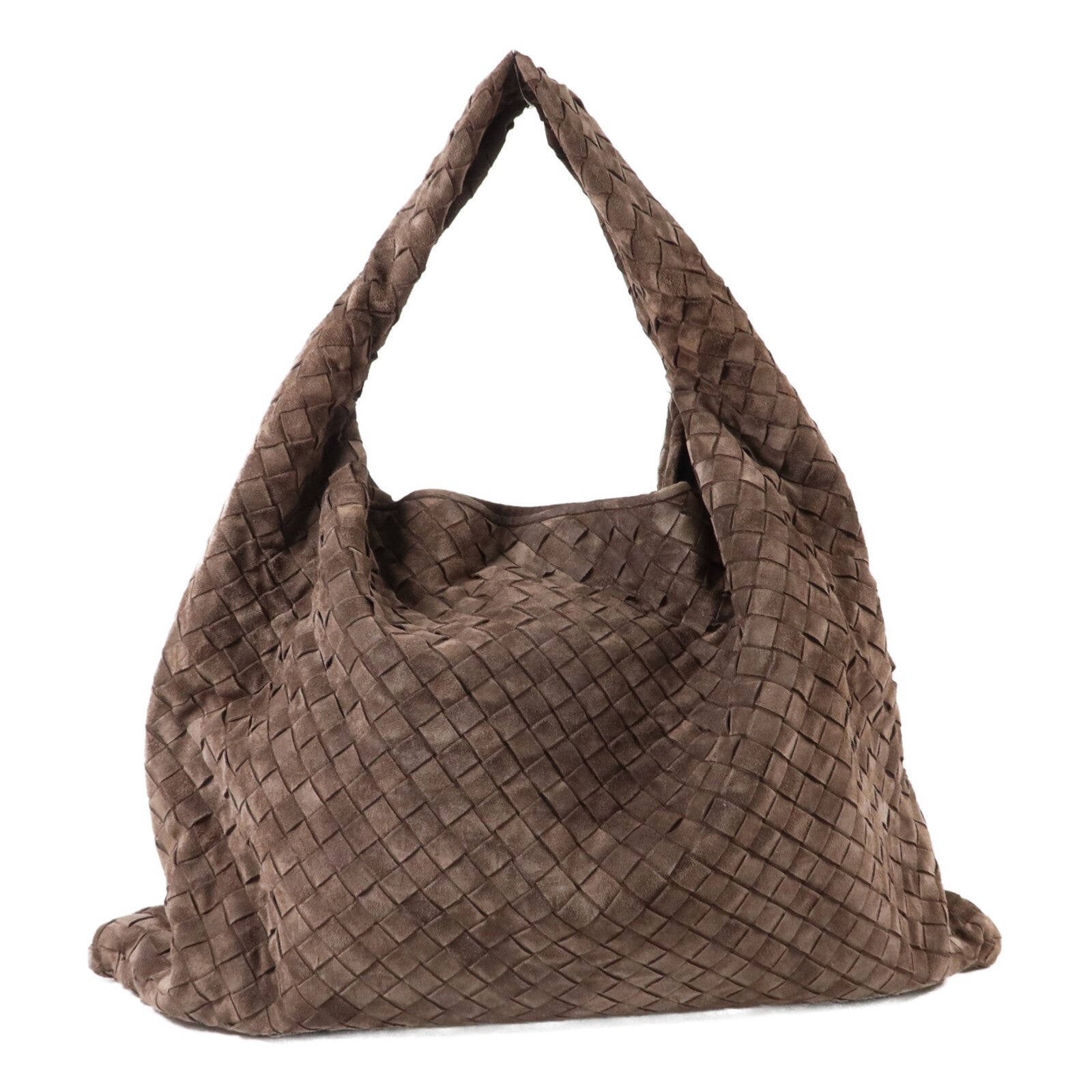BOTTEGA VENETA 麂皮皮革Hop Large肩背袋