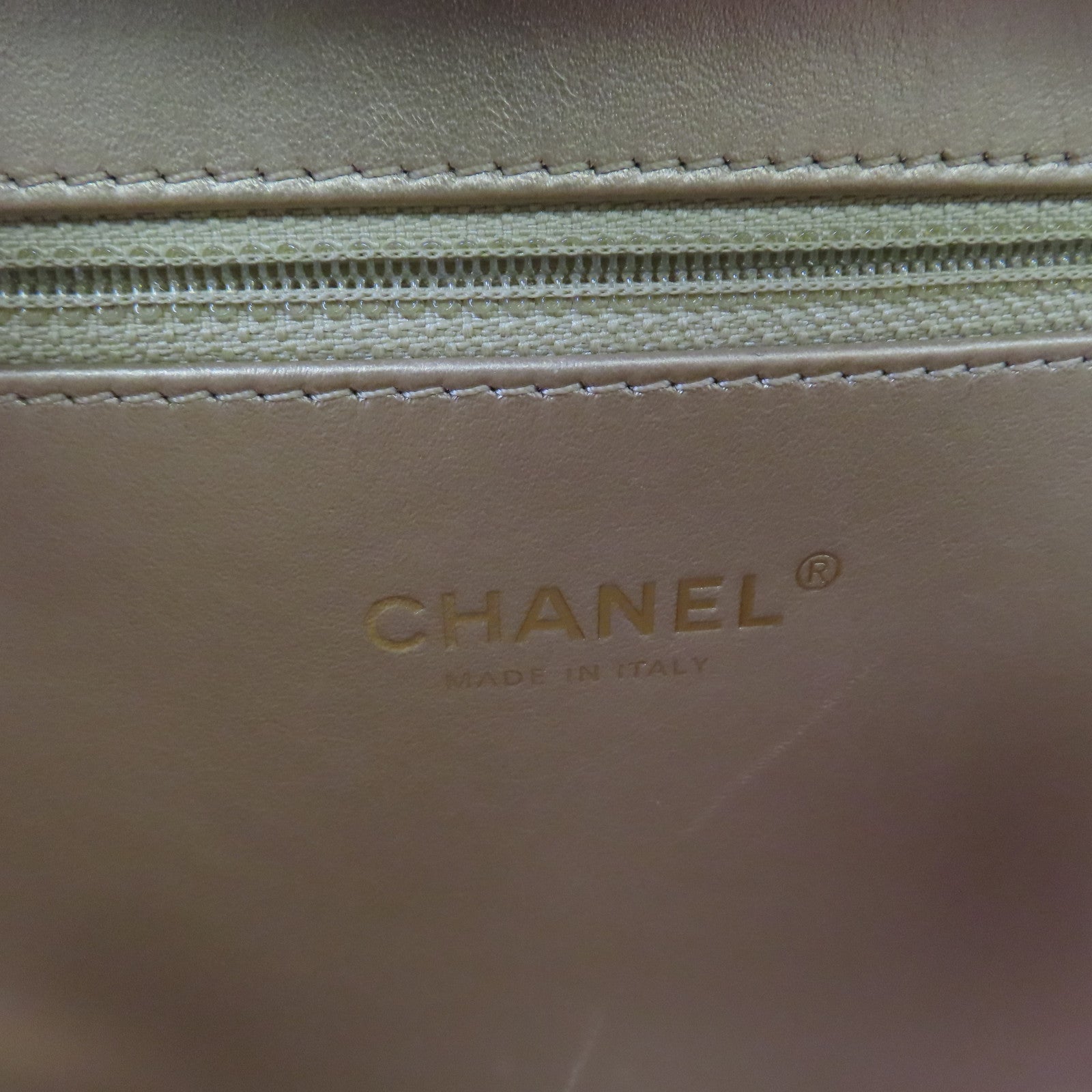 CHANEL 羊皮皮革2Way Chain Shoulder Bag金扣鏈帶手挽肩背兩用袋