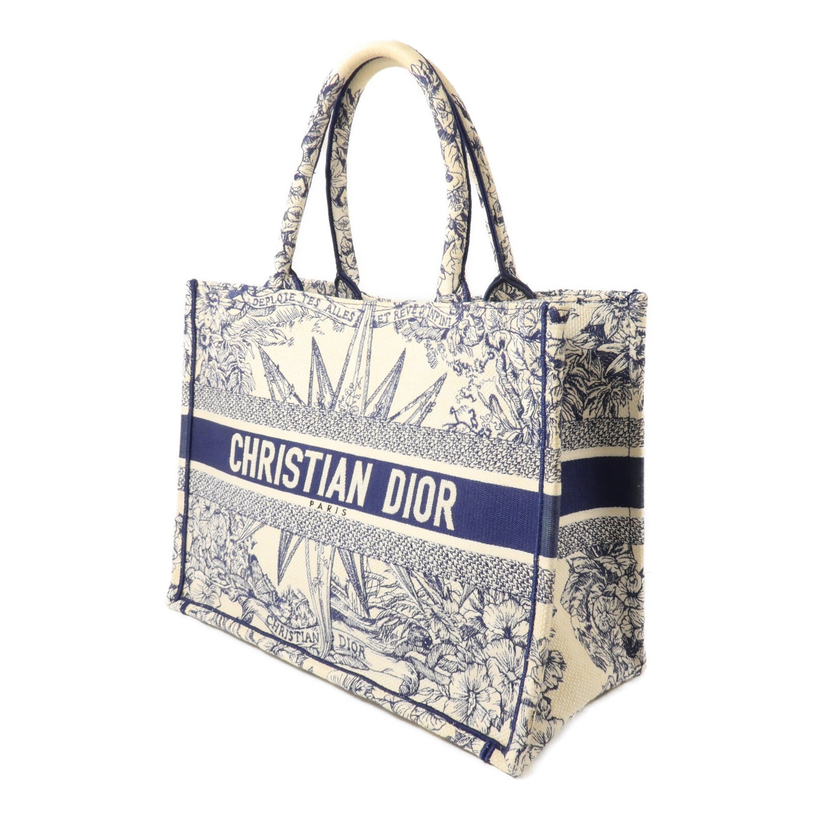 Dior 帆布Book Tote Medium手挽袋