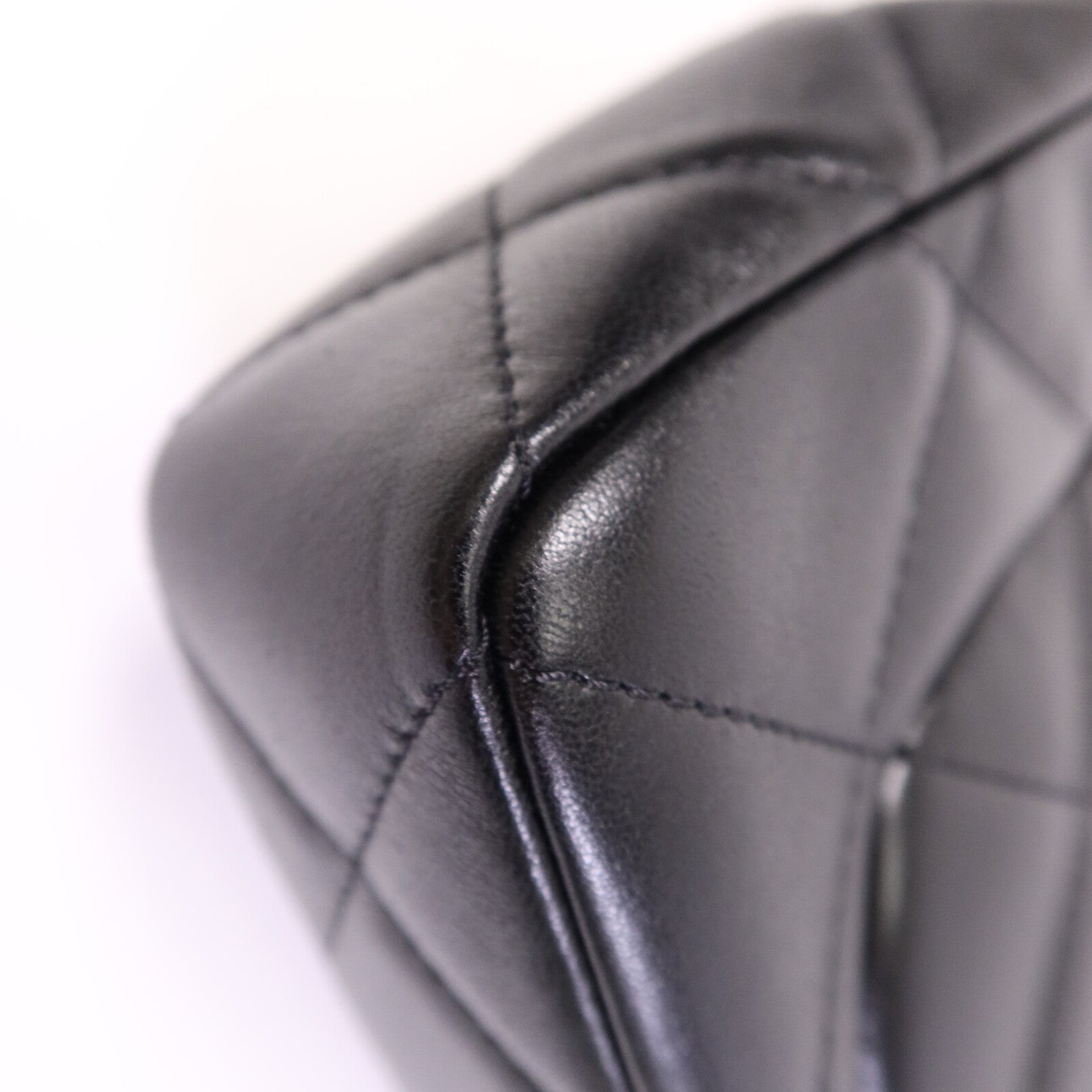 CHANEL 牛皮皮革2 Way Shoulder Bag金扣鏈帶手挽肩背兩用袋