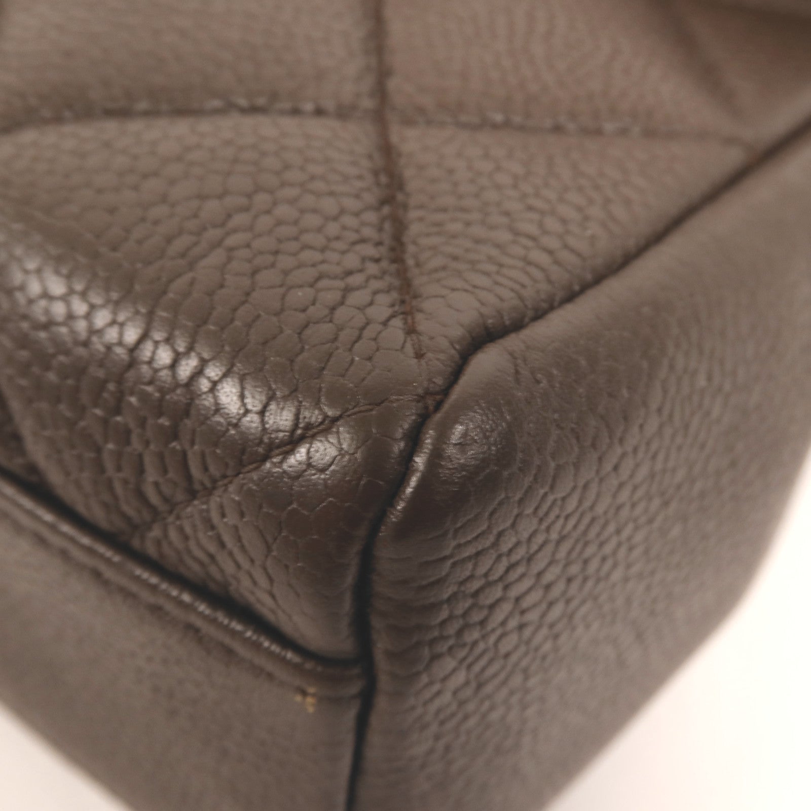 CHANEL 牛皮皮革Classic Flap銀扣鏈帶肩背袋