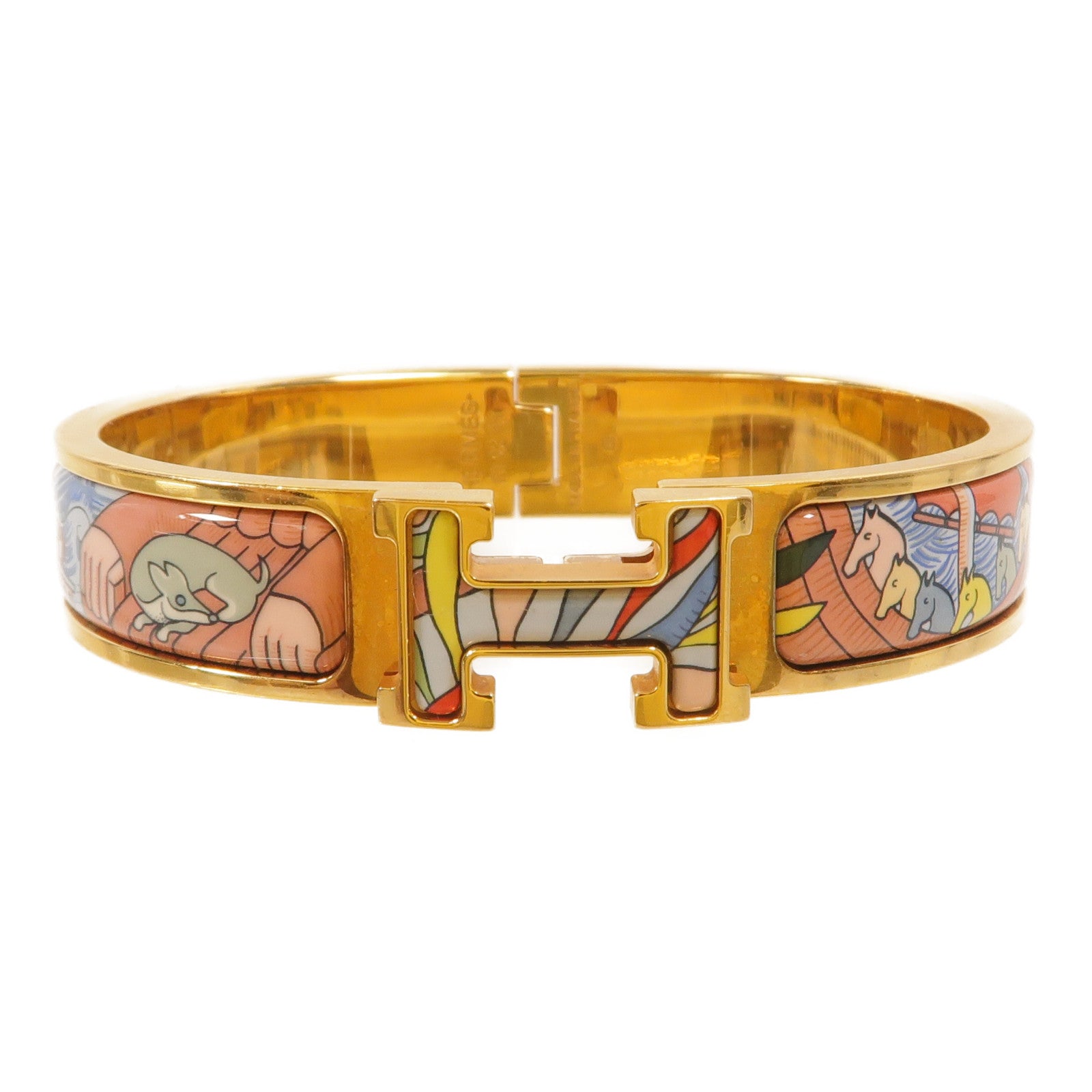 HERMES 金屬Clic H手鐲