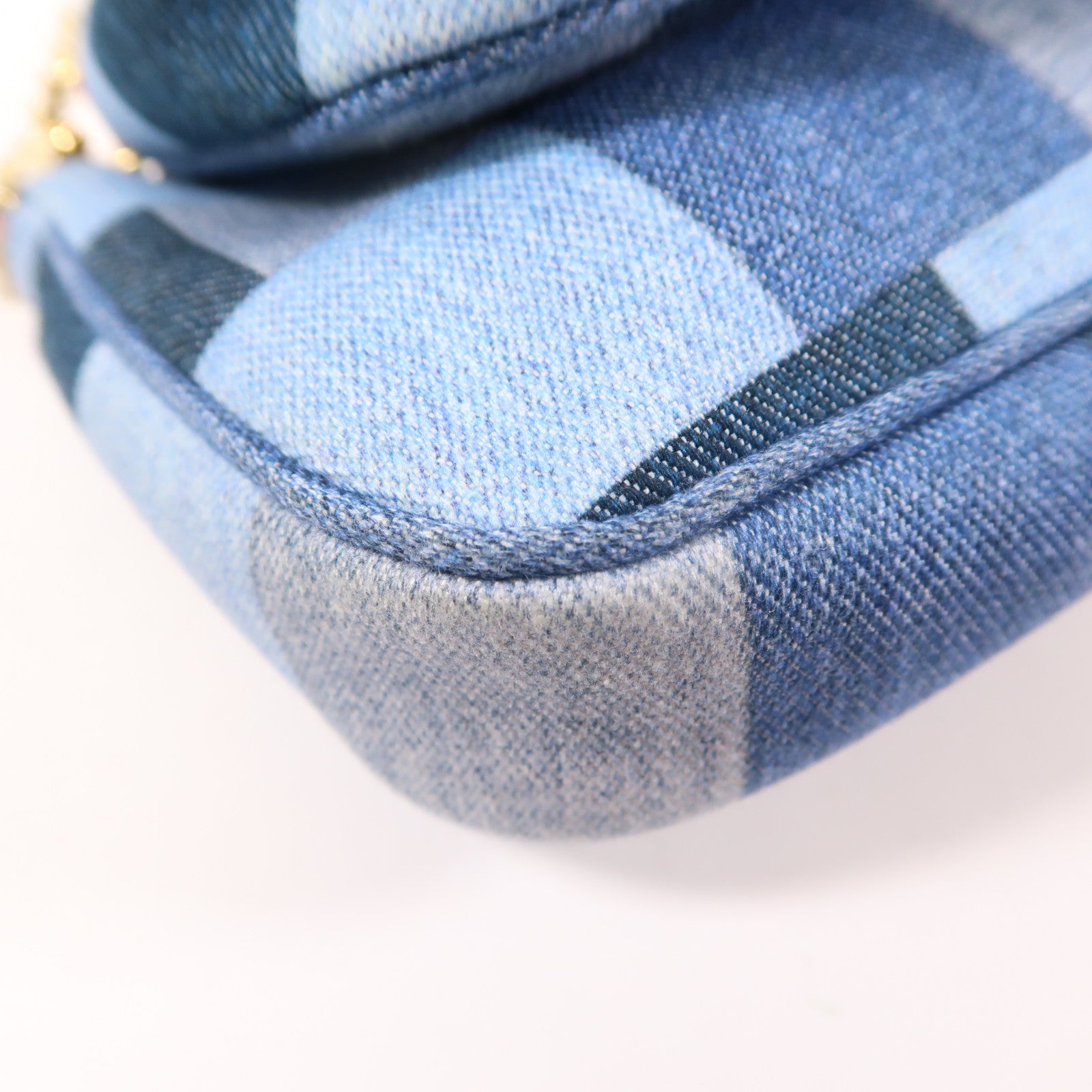 LOUIS VUITTON Monogram Denim Multi Pochette Accessoires肩背袋