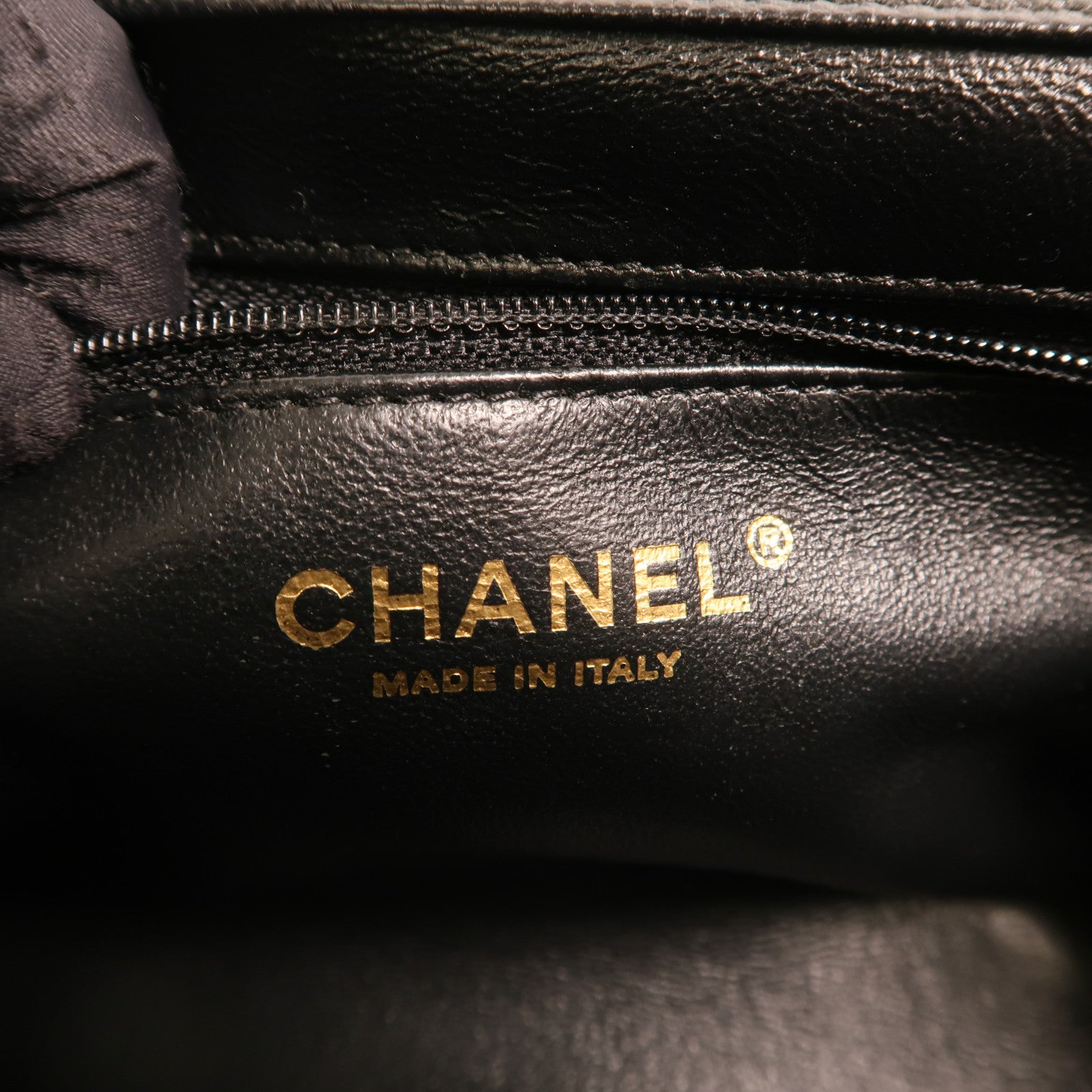CHANEL 牛皮皮革Business Affinity金扣鏈帶手挽肩背兩用袋