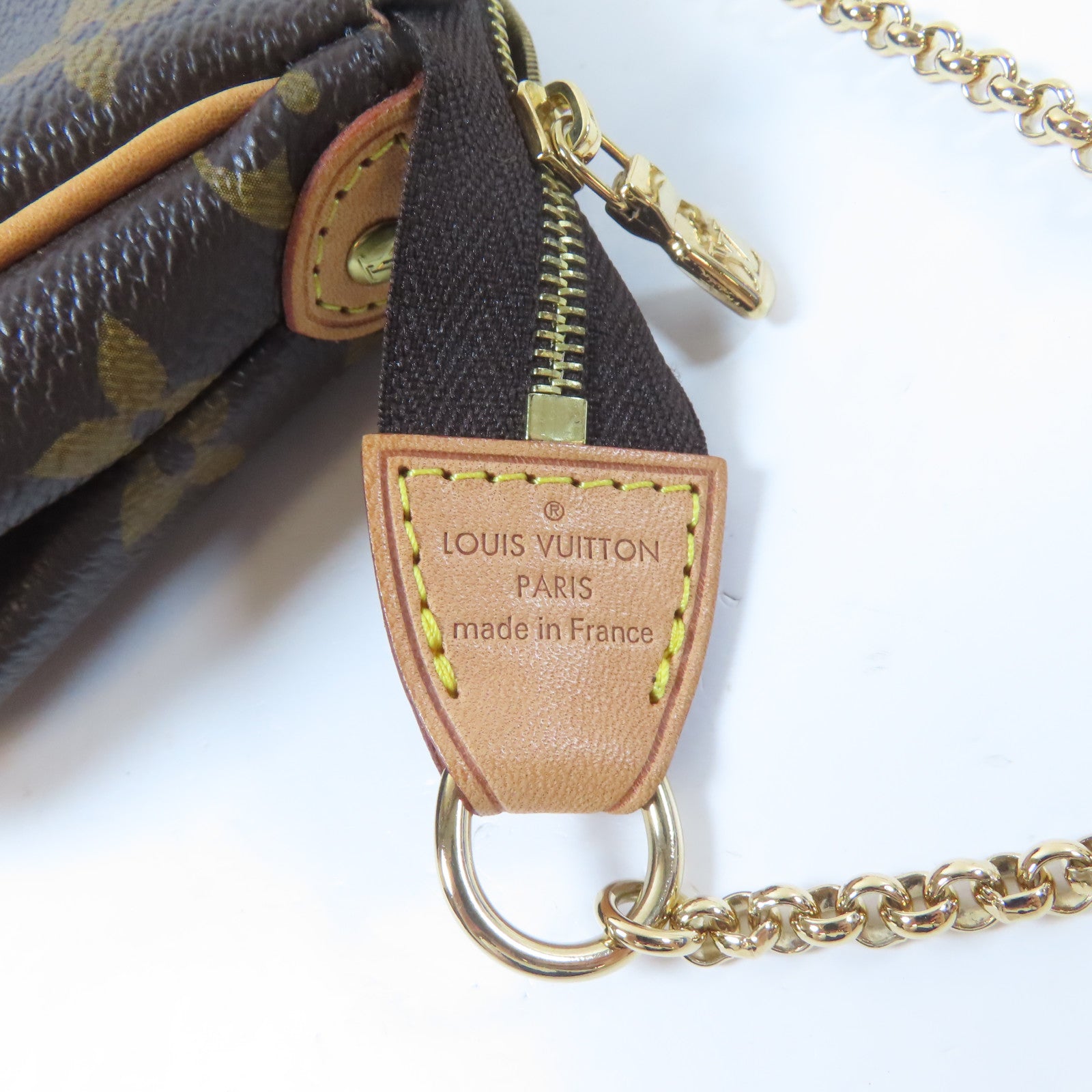 LOUIS VUITTON Monogram Eva金扣手挽肩背兩用袋啡色