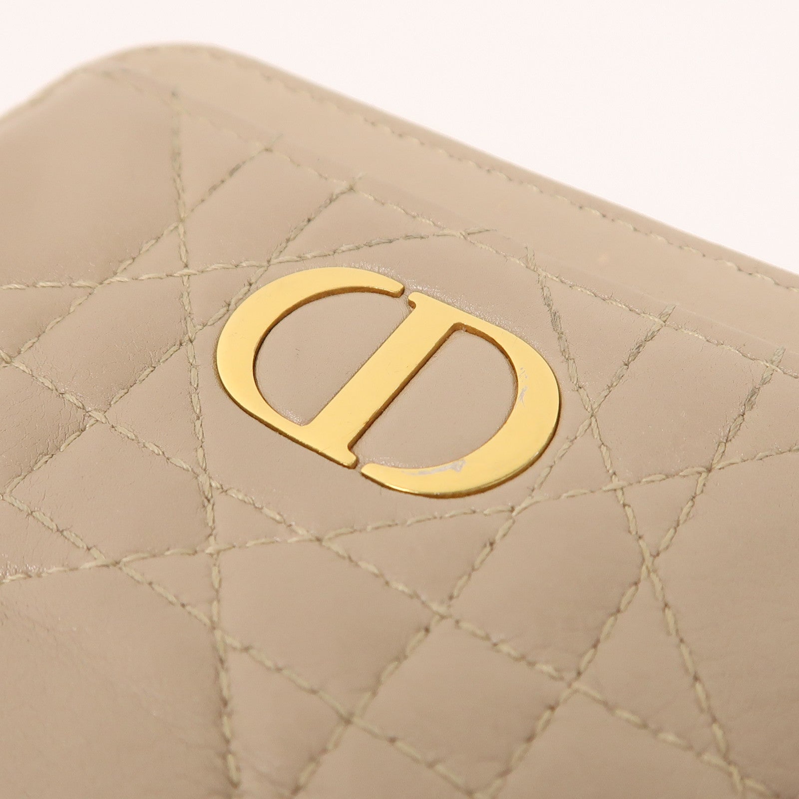 Dior 羊皮皮革Card Case金扣卡片套