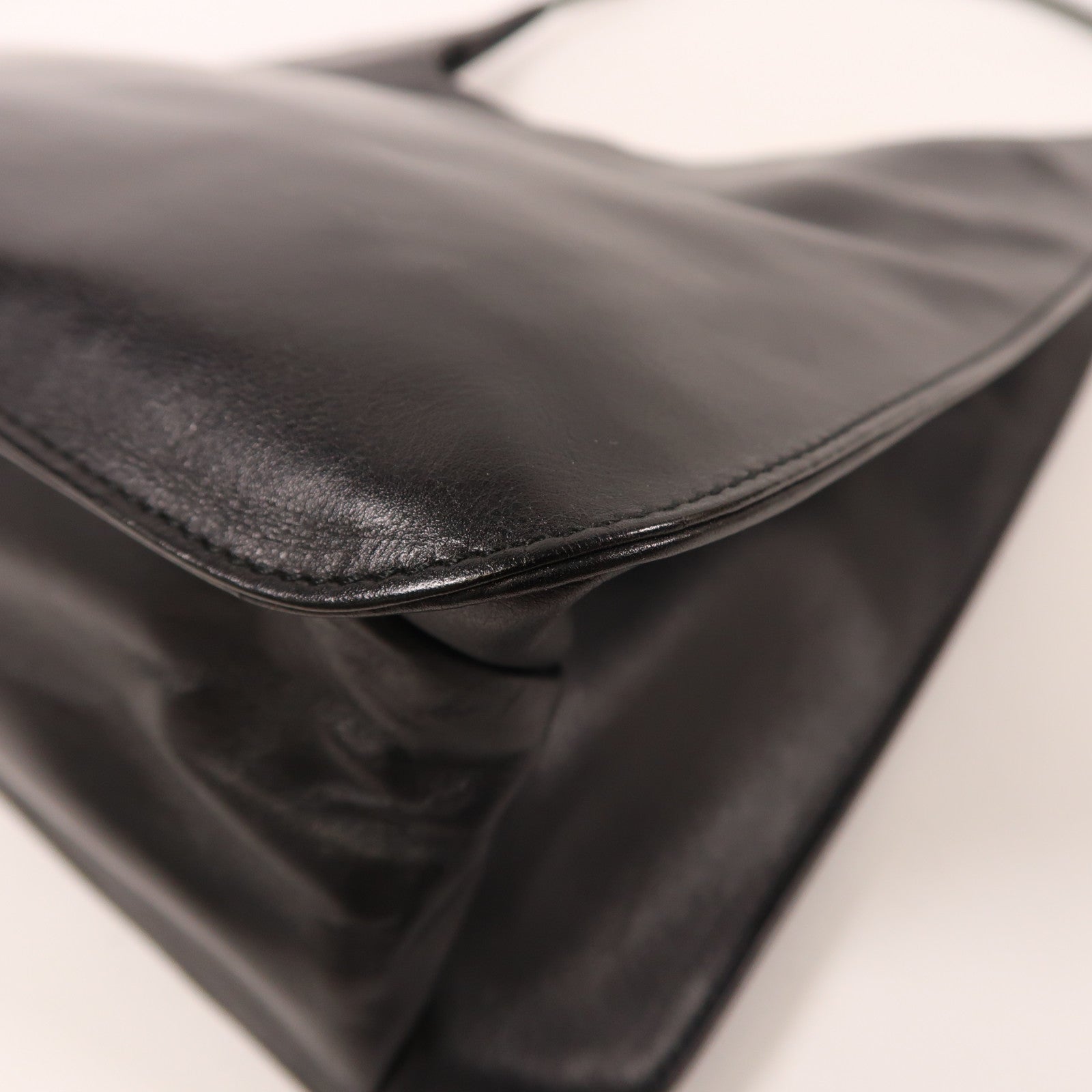 GUCCI 牛皮皮革Shoulder Bag肩背袋黑色