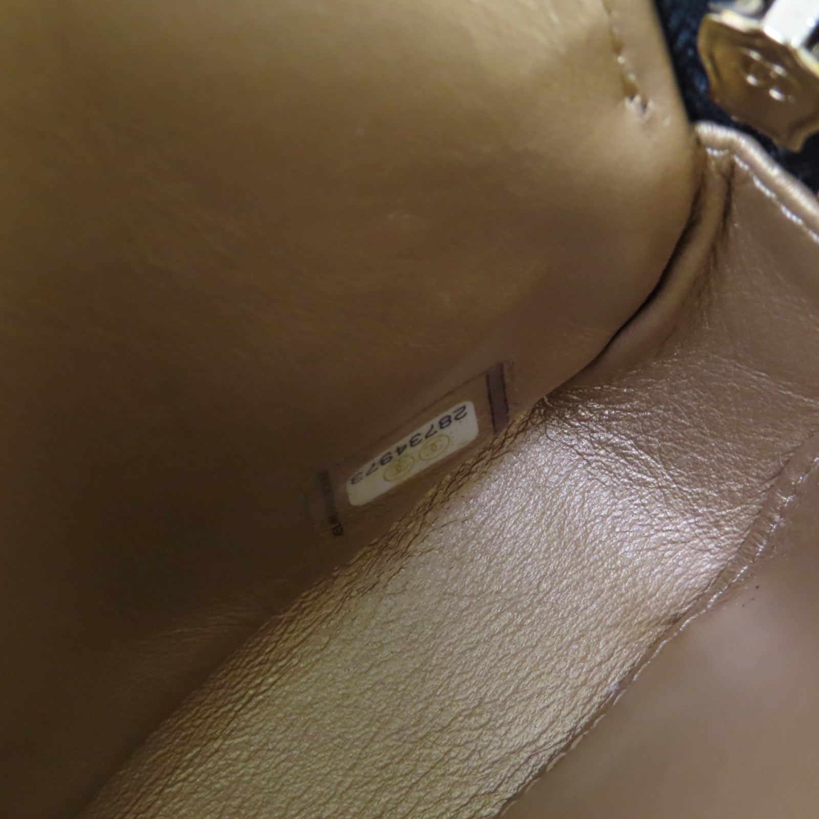CHANEL 羊皮皮革2Way Chain Shoulder Bag金扣鏈帶手挽肩背兩用袋