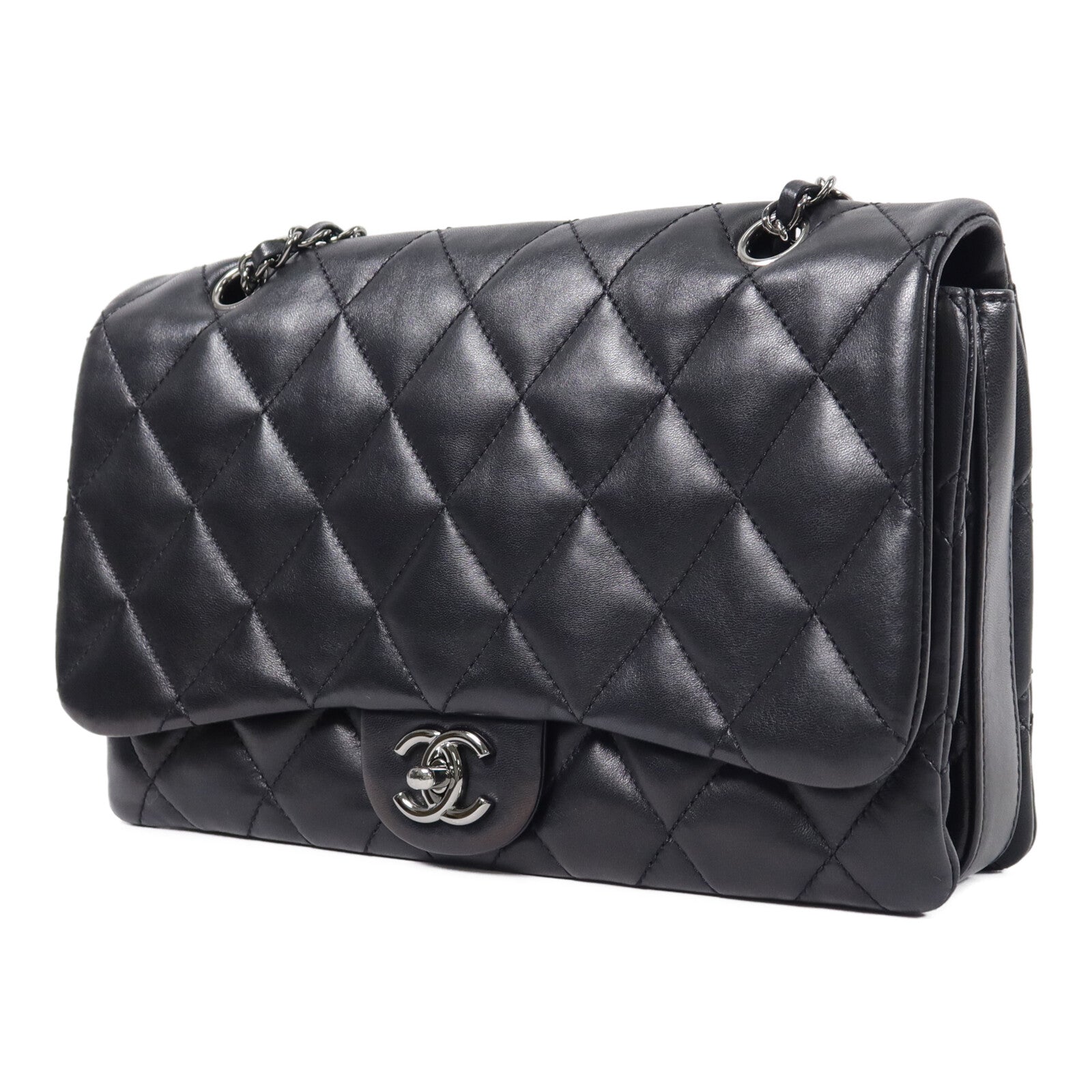 CHANEL 羊皮皮革Chain Shoulder鏈帶肩背袋