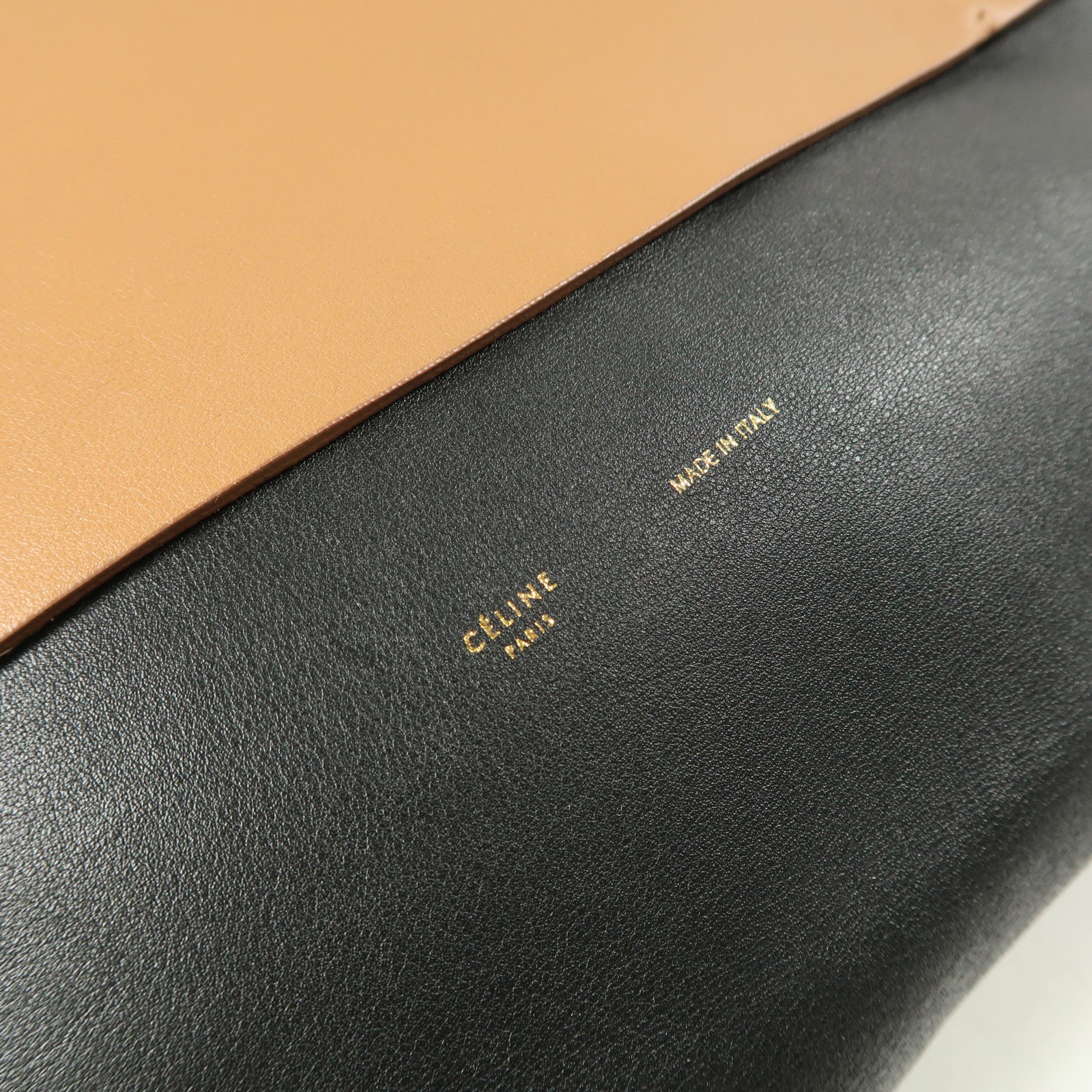 CELINE 牛皮皮革All Soft Mellow Shoulder銀扣肩背袋