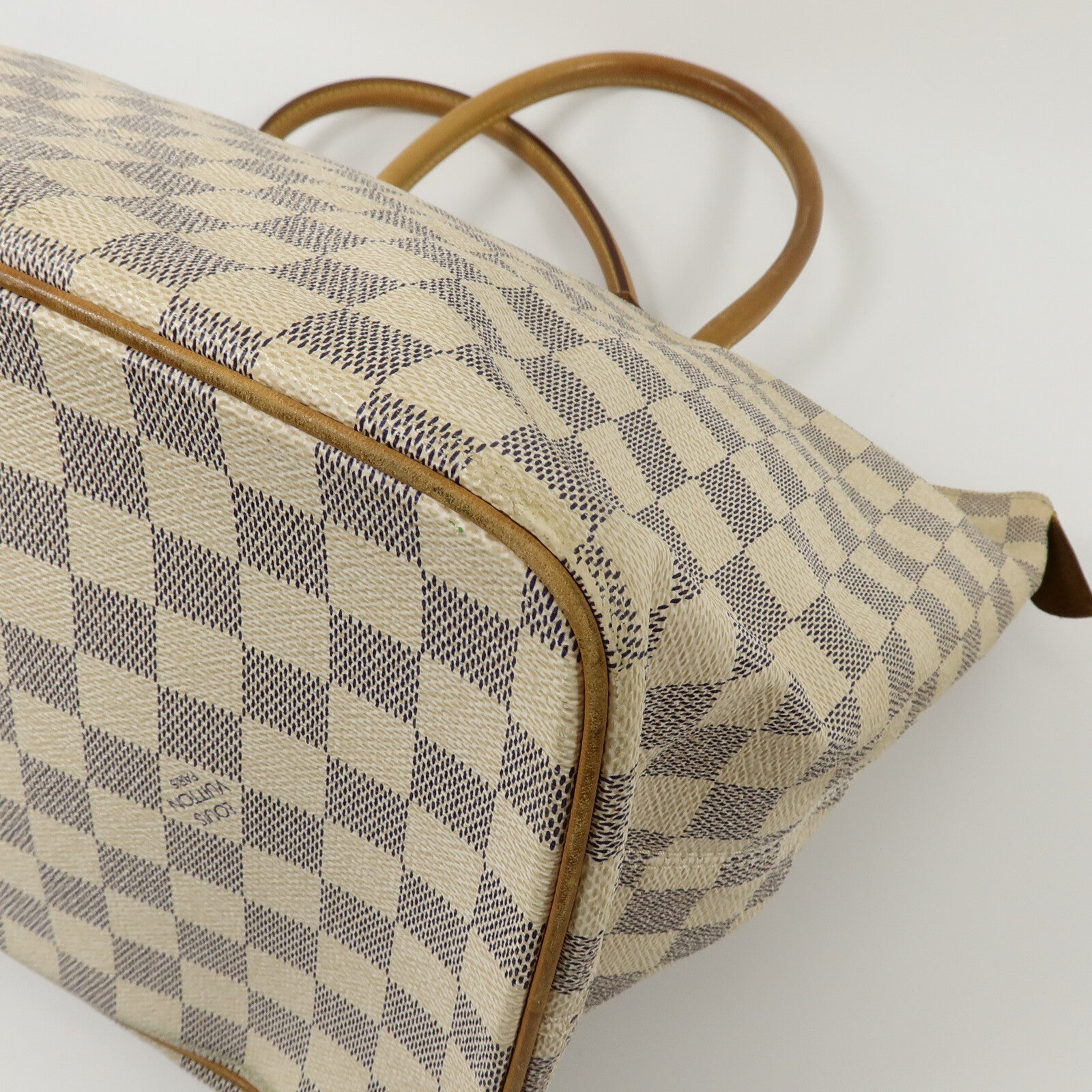 LOUIS VUITTON Damier Azur Saleya MM肩背袋