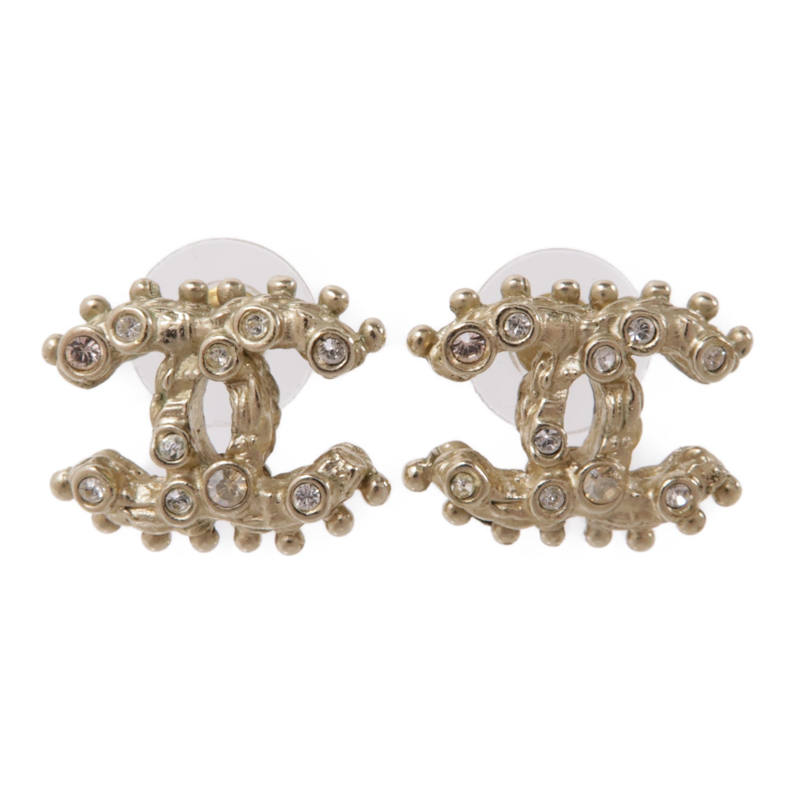 CHANEL 金屬Earrings耳環金色