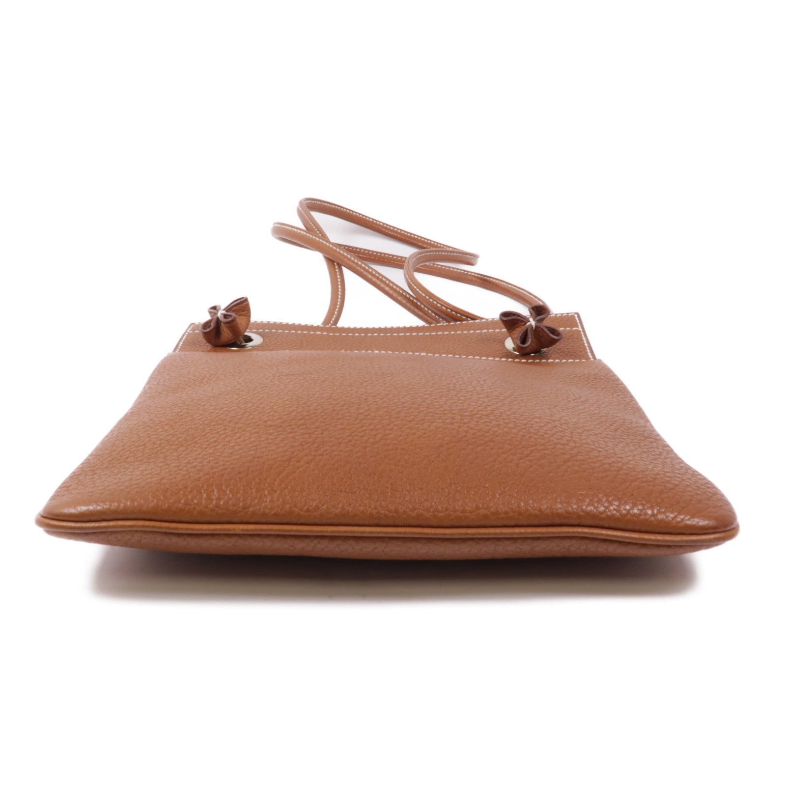 HERMES Barenia Aline銀扣肩背袋