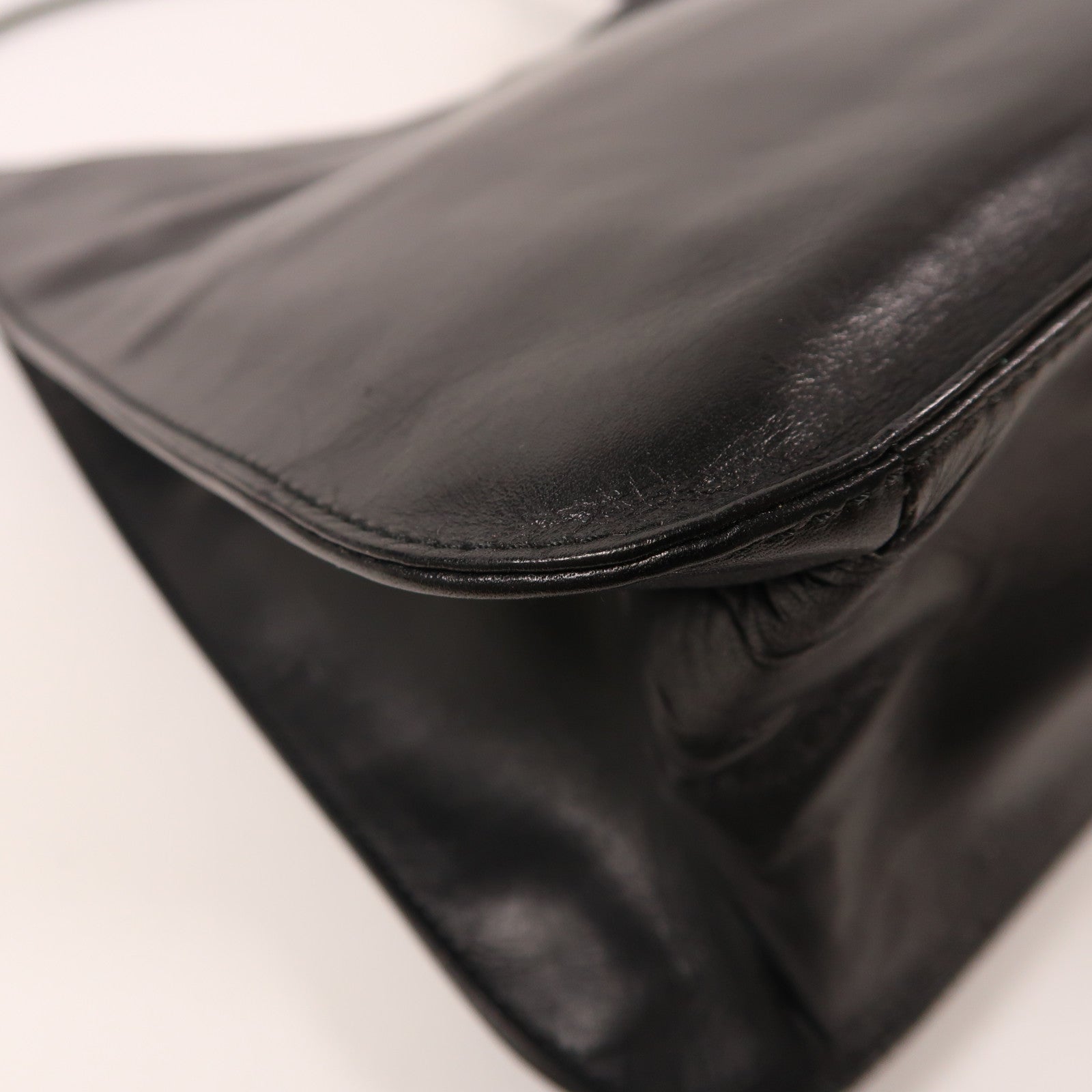 GUCCI 牛皮皮革Shoulder Bag肩背袋黑色