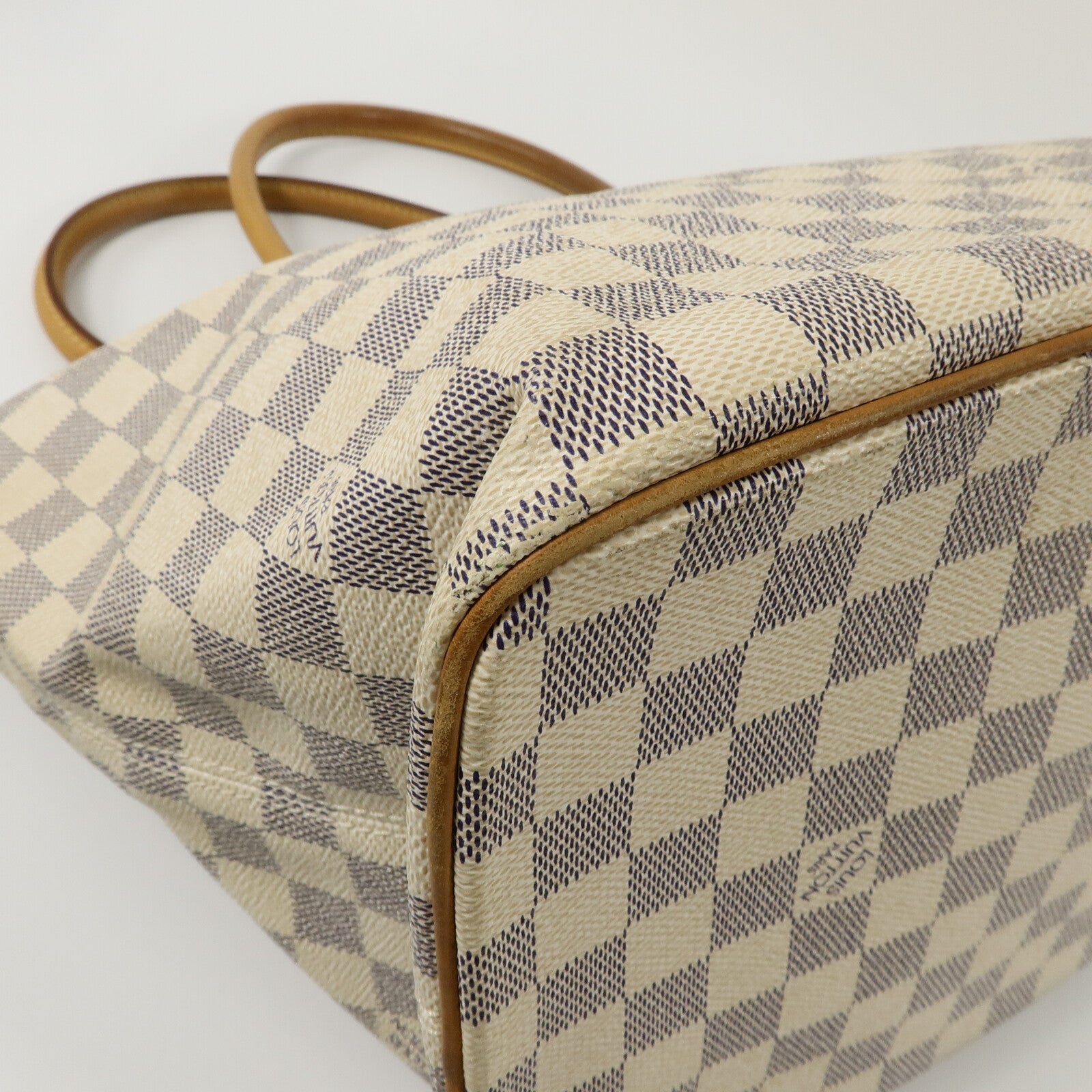 LOUIS VUITTON Damier Azur Saleya MM肩背袋