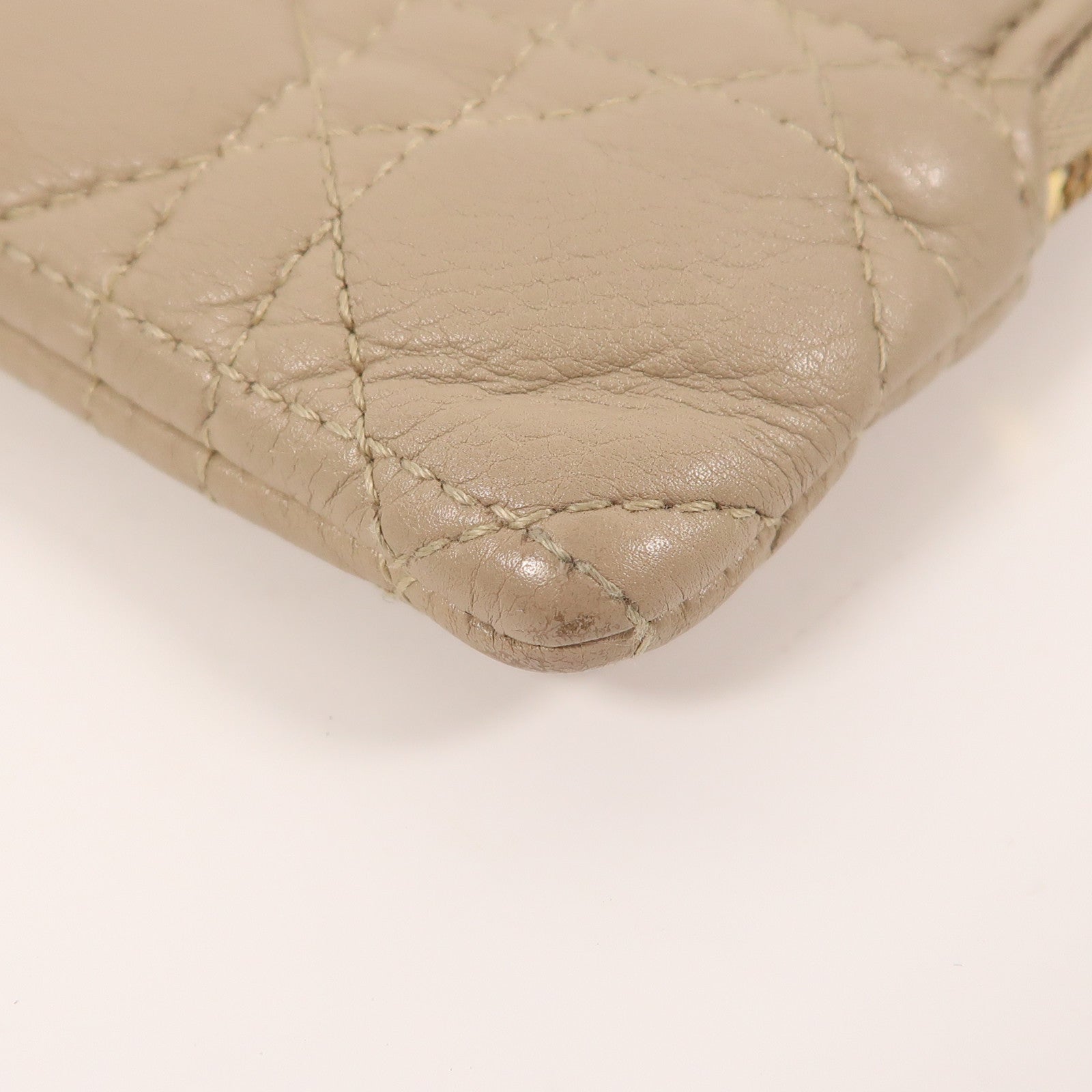 Dior 羊皮皮革Card Case金扣卡片套