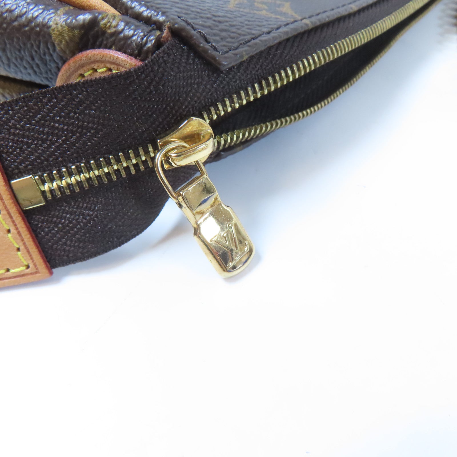 LOUIS VUITTON Monogram Eva金扣手挽肩背兩用袋啡色