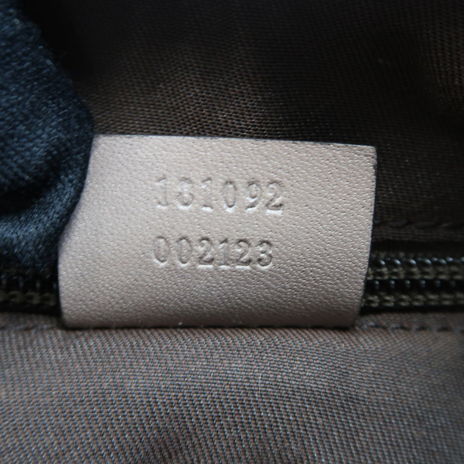 GUCCI 帆布Sherry Line Shoulder Bag金扣肩背袋啡色/粉紅色
