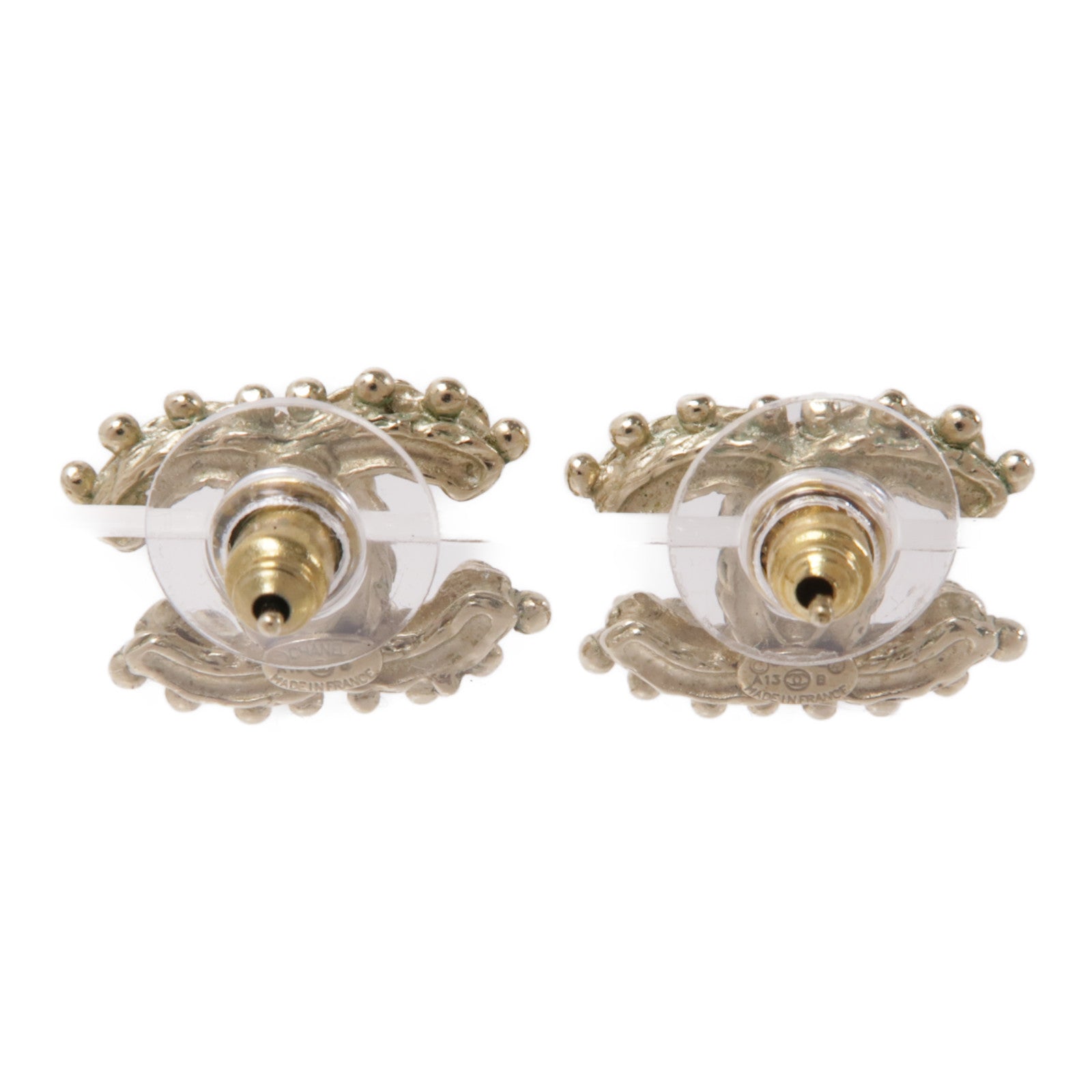CHANEL 金屬Earrings耳環金色
