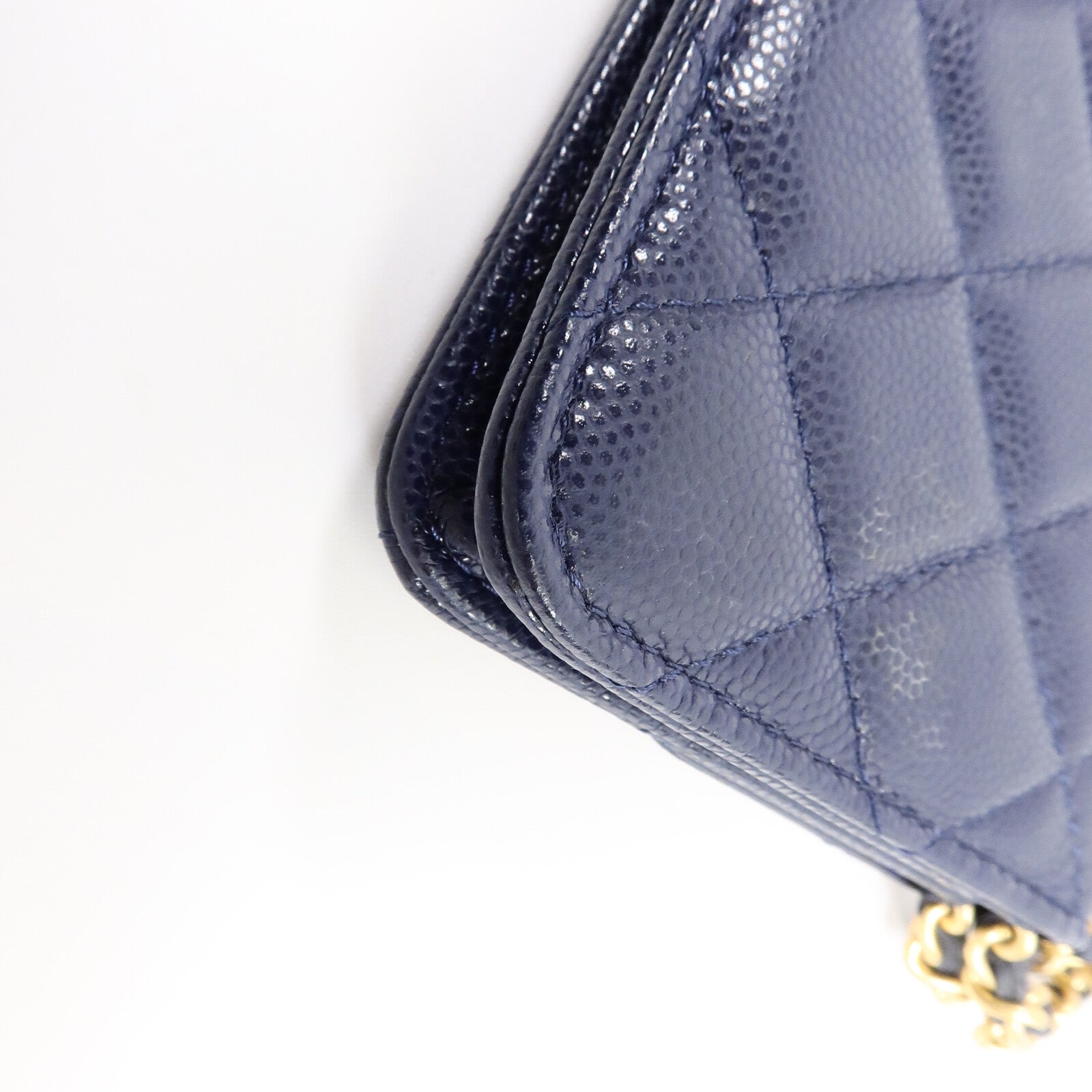 CHANEL 牛皮皮革Card Holder Chain鏈帶肩背袋