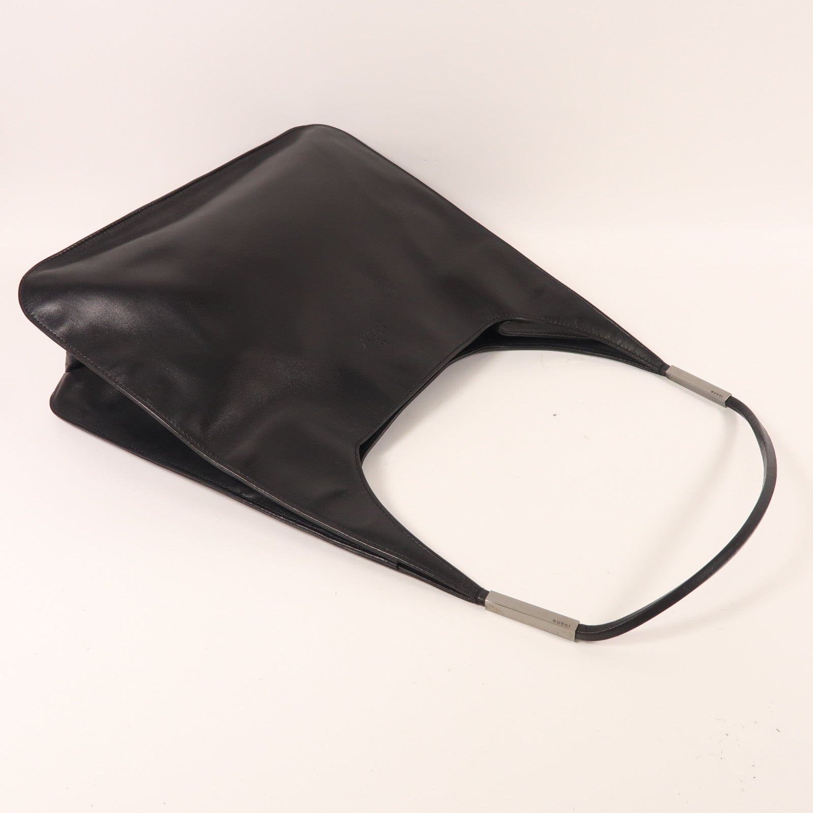 GUCCI 牛皮皮革Shoulder Bag肩背袋黑色