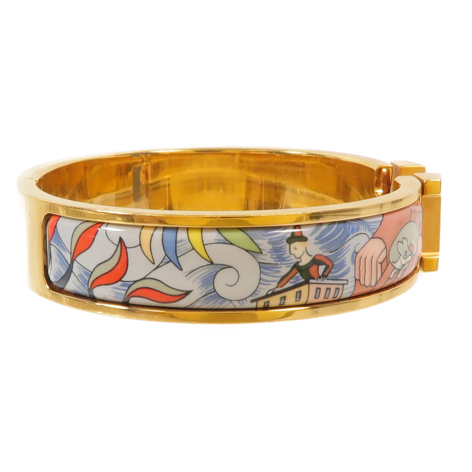 HERMES 金屬Clic H手鐲