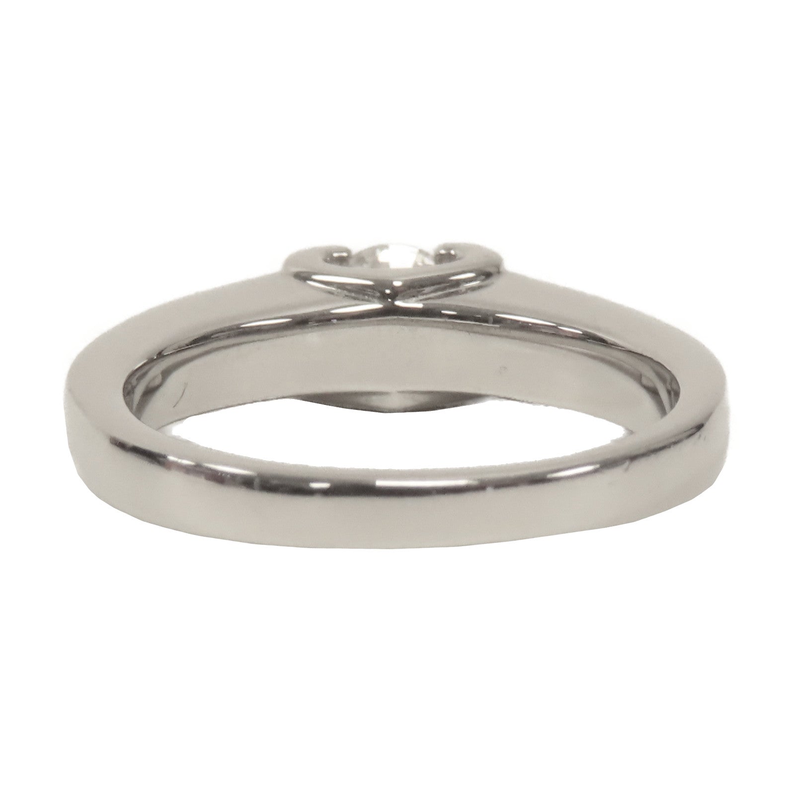 CARTIER 【激減優惠】PT950鉑金Diamond Ring 0.45ct鑽石戒指Cartier#50 US#6
