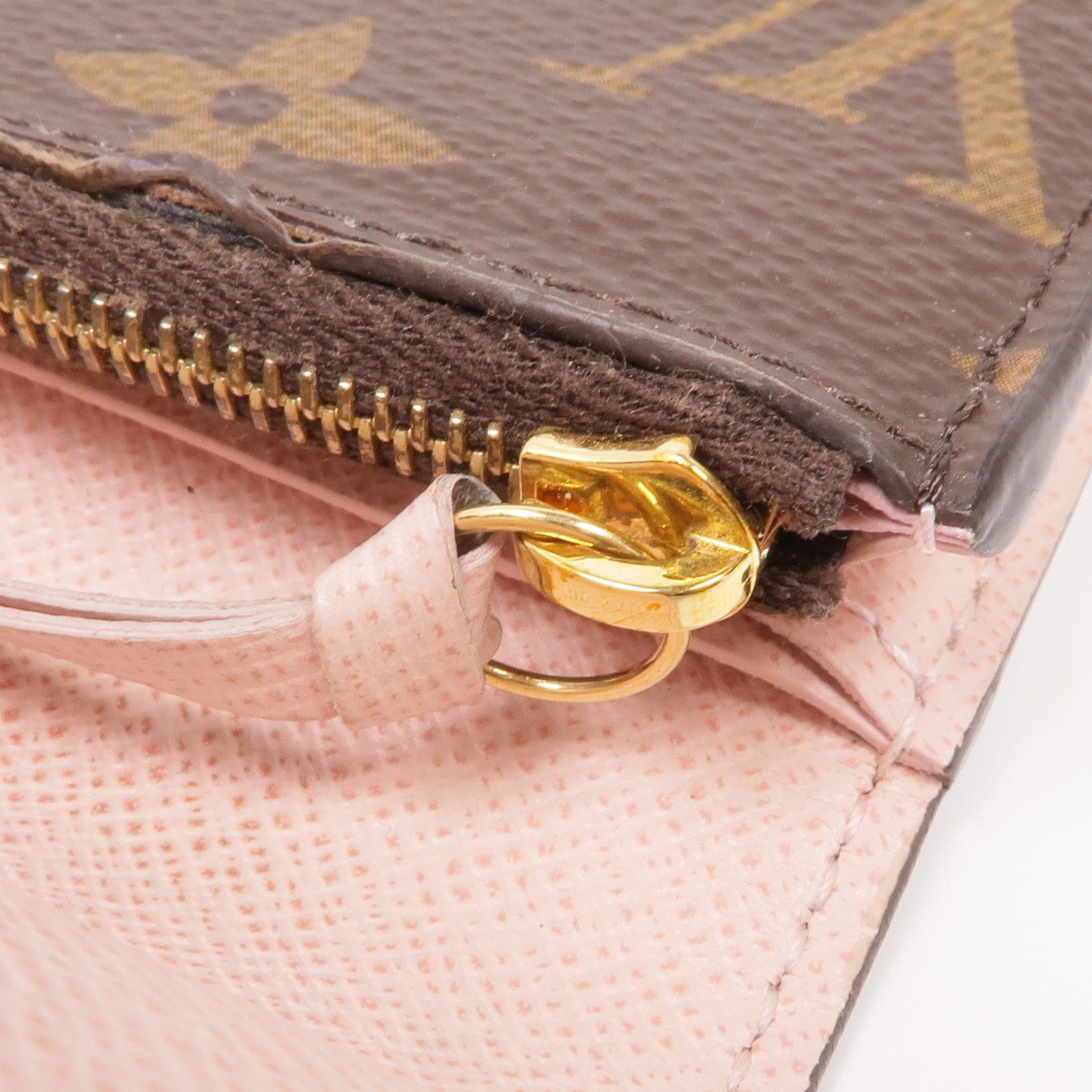 LOUIS VUITTON Monogram Rosalie Coin Purse金扣零錢包