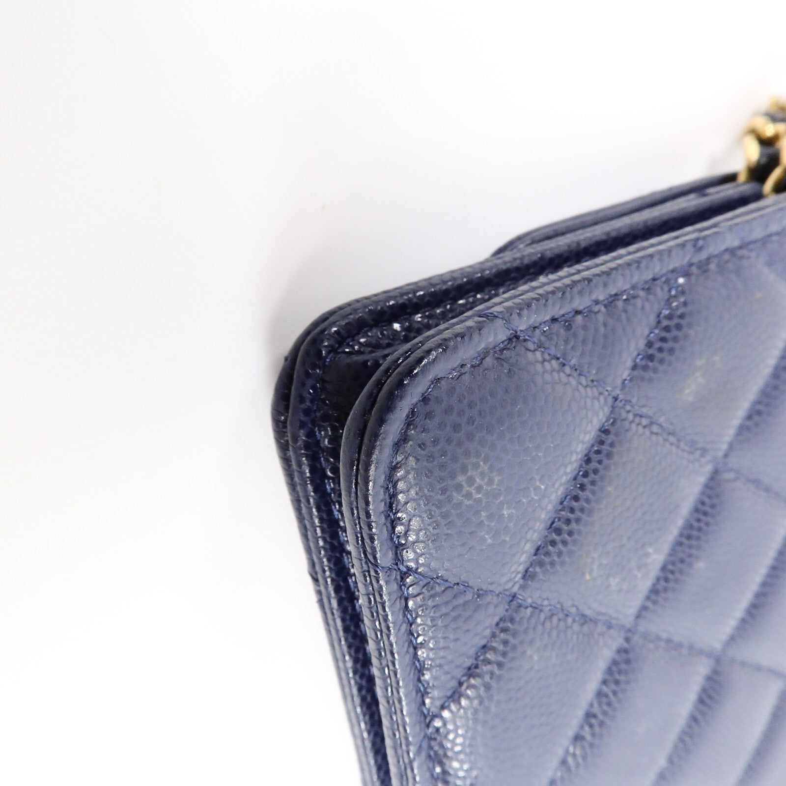 CHANEL 牛皮皮革Card Holder Chain鏈帶肩背袋