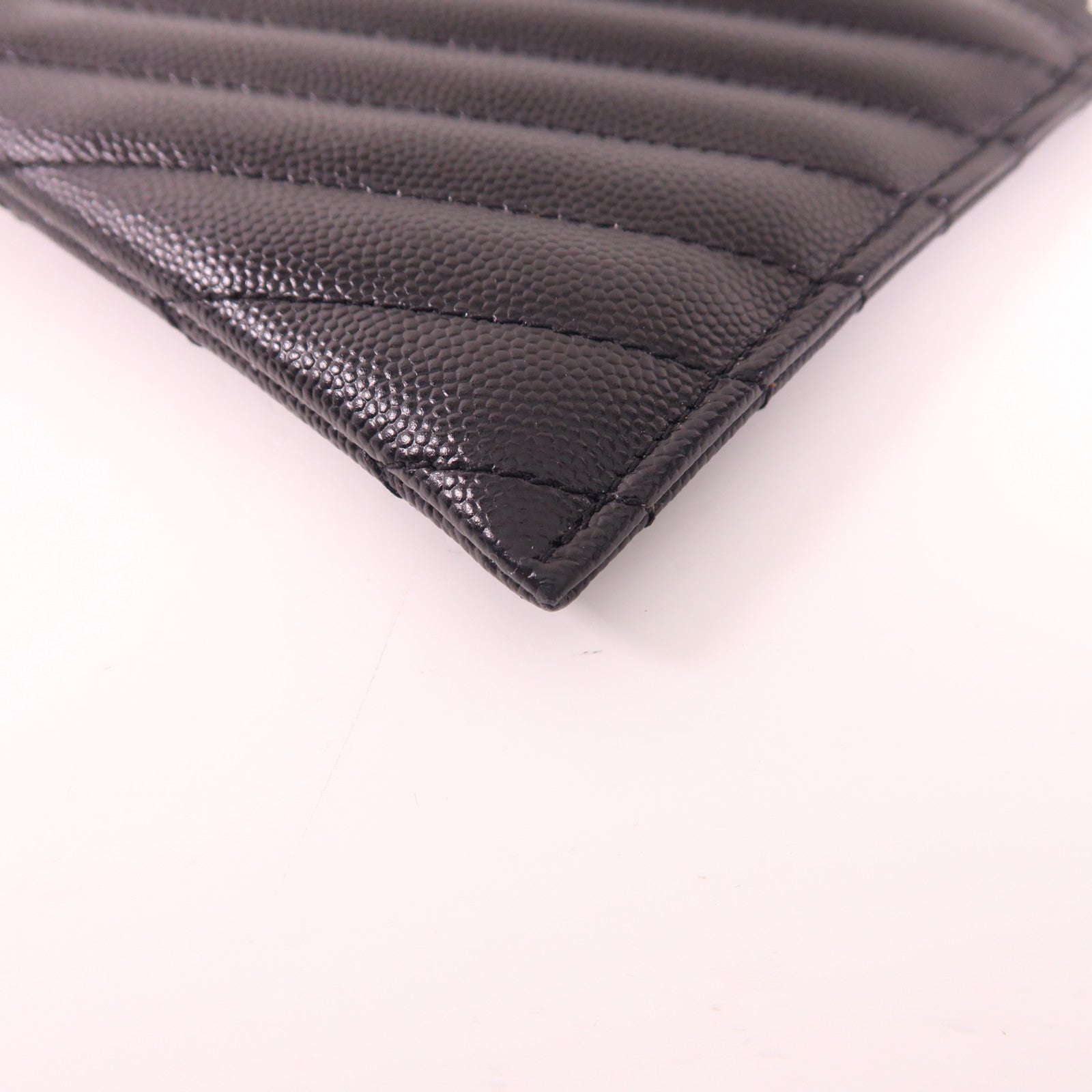 SAINT LAURENT 牛皮皮革Pouch金扣小袋