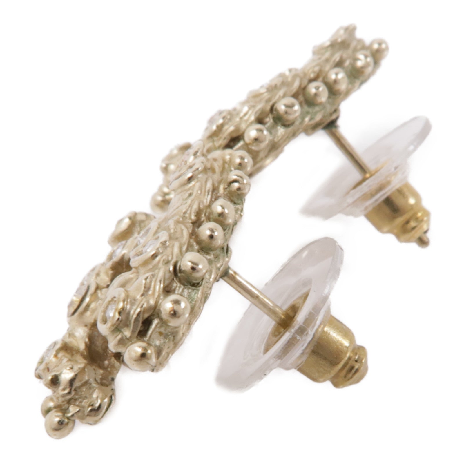 CHANEL 金屬Earrings耳環金色
