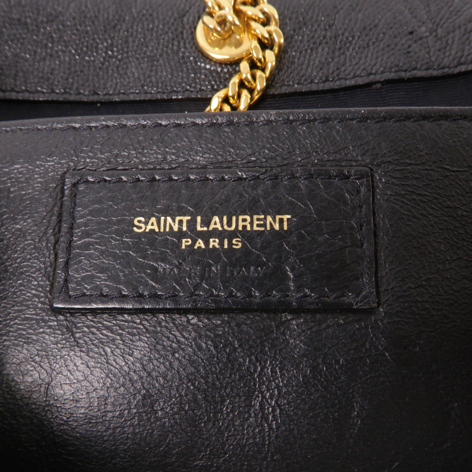 YVES SAINT LAURENT 羊皮皮革Nolita Shoulder Bag鏈帶肩背袋